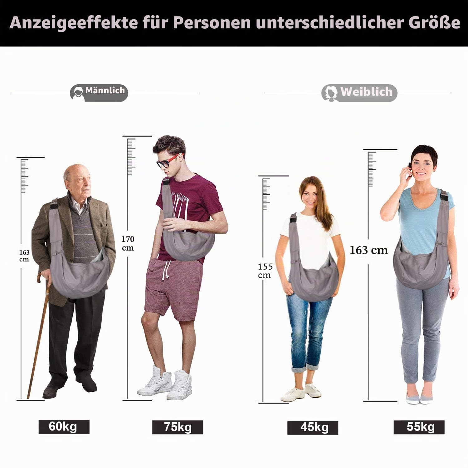 Hundetasche, AGPTEK große Haustiertasche für kleinen Hund und Katze | Tragekraft bis 15kg – Angenehm, einstellbar, perfekt für den Spaziergang, Aktivitäten im Freien und Ausflüge am Wochenende