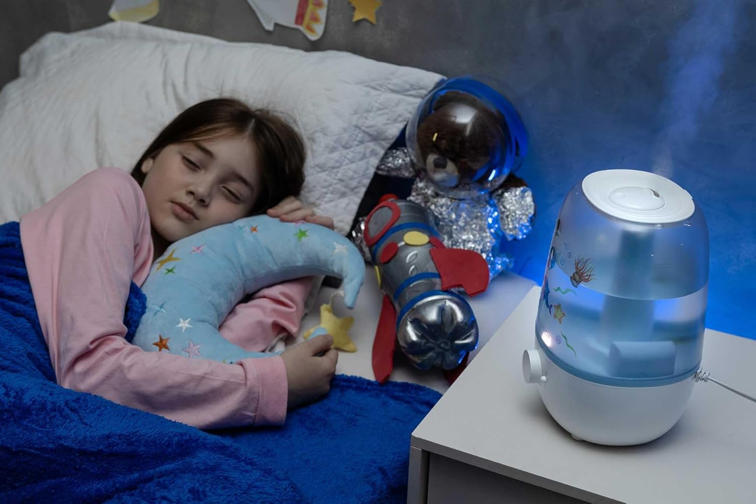 Wap Umidificador De Ar Ultrassônico 2,3 Litros Com Luminária E 7 71Pobtsdsll. Ac Sl1500