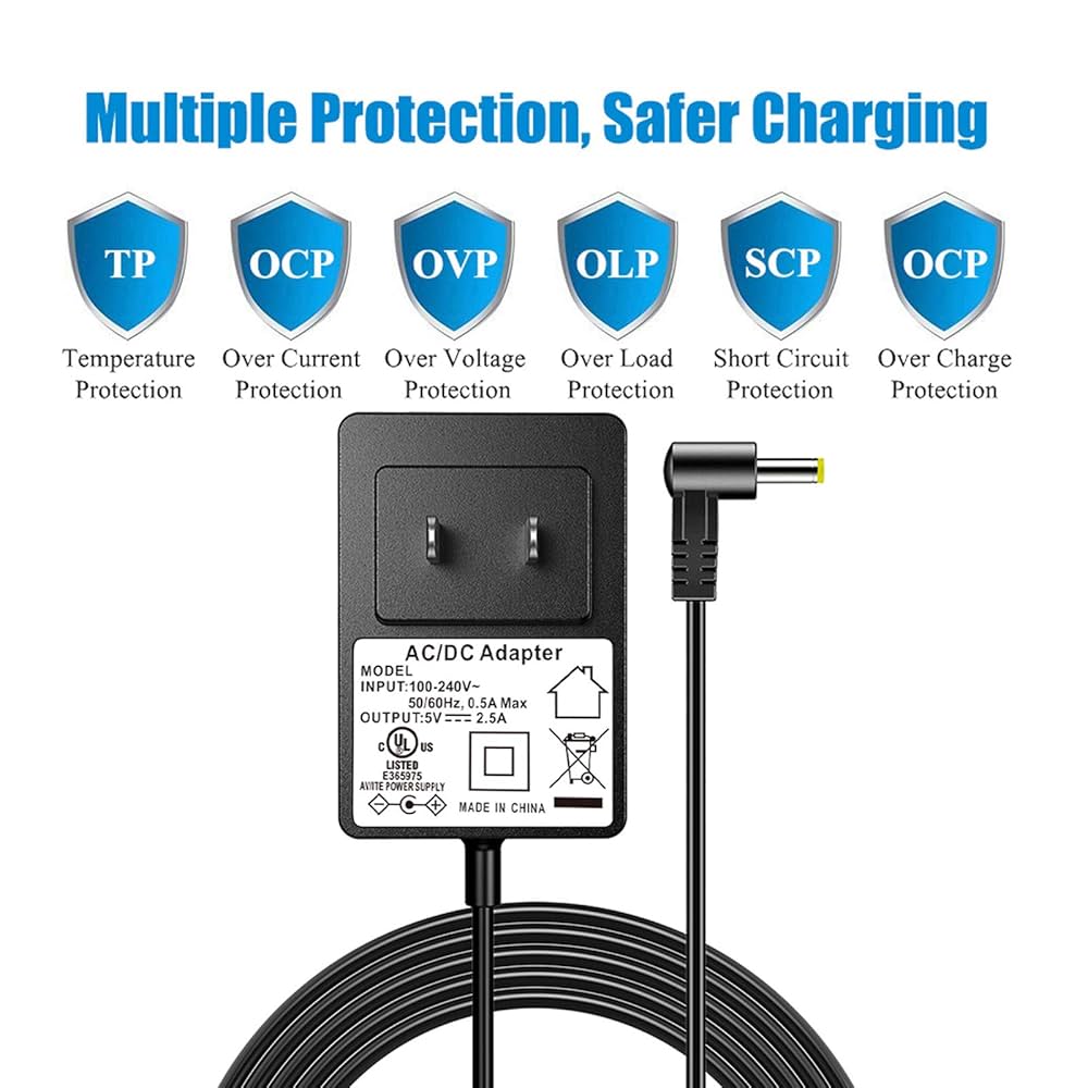 Amazon.com : SoulBay 5V Power Adapter for Panasonic