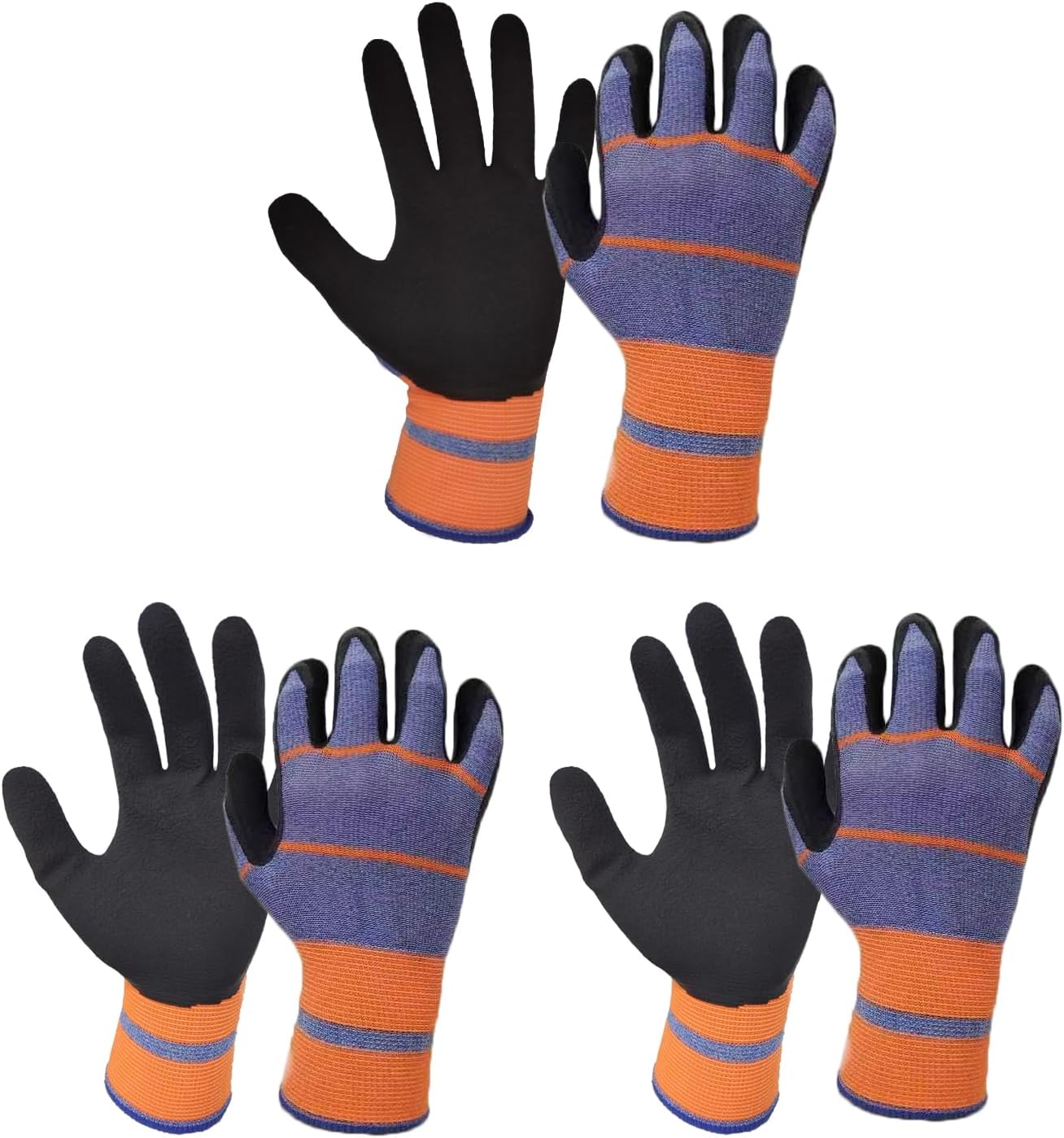 3 Pairs Gardening Gloves Women work Gloves Garden Gloves Muti-Purpose Work Gloves for lady