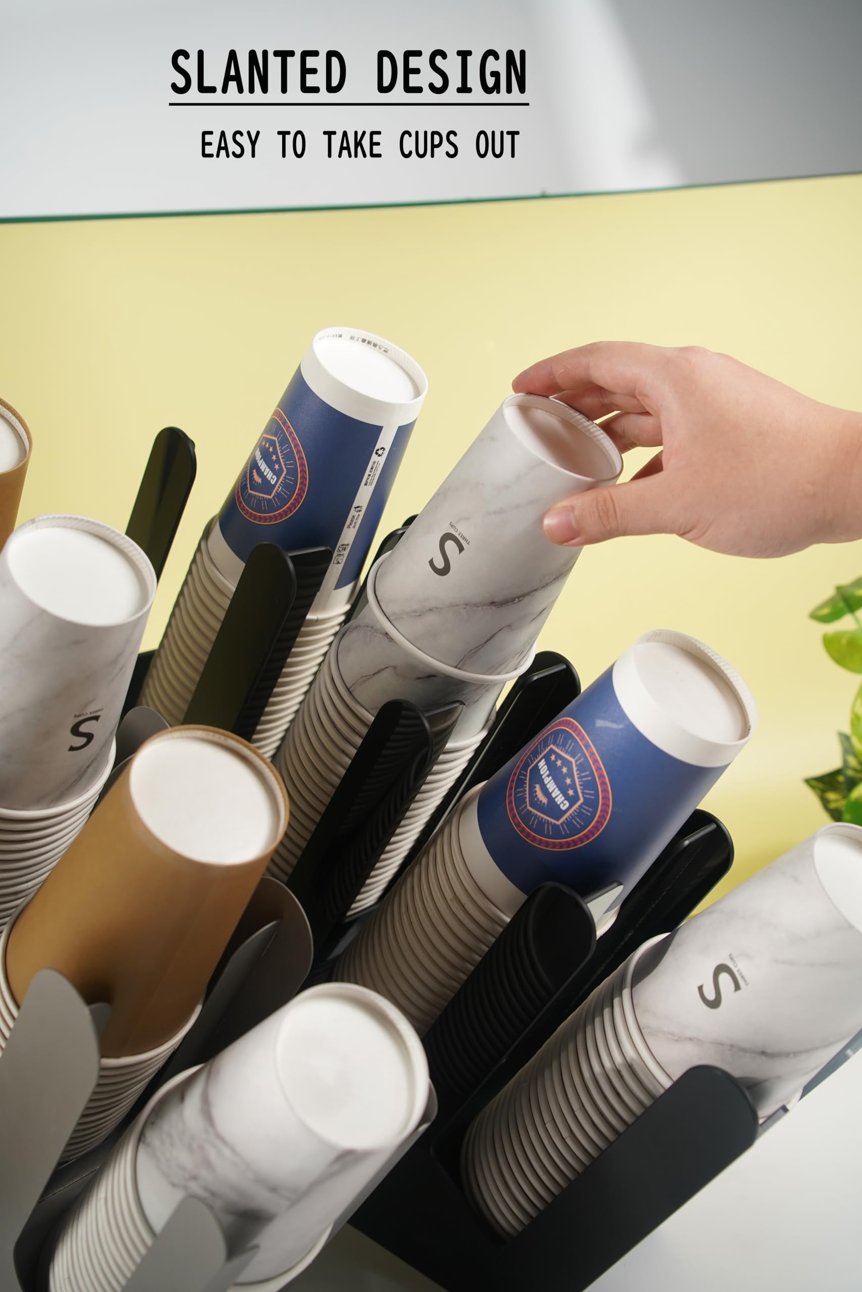 Ovicar Becher- Und Deckelhalter – Verstellbarer O Produktbild-Vorschau 12