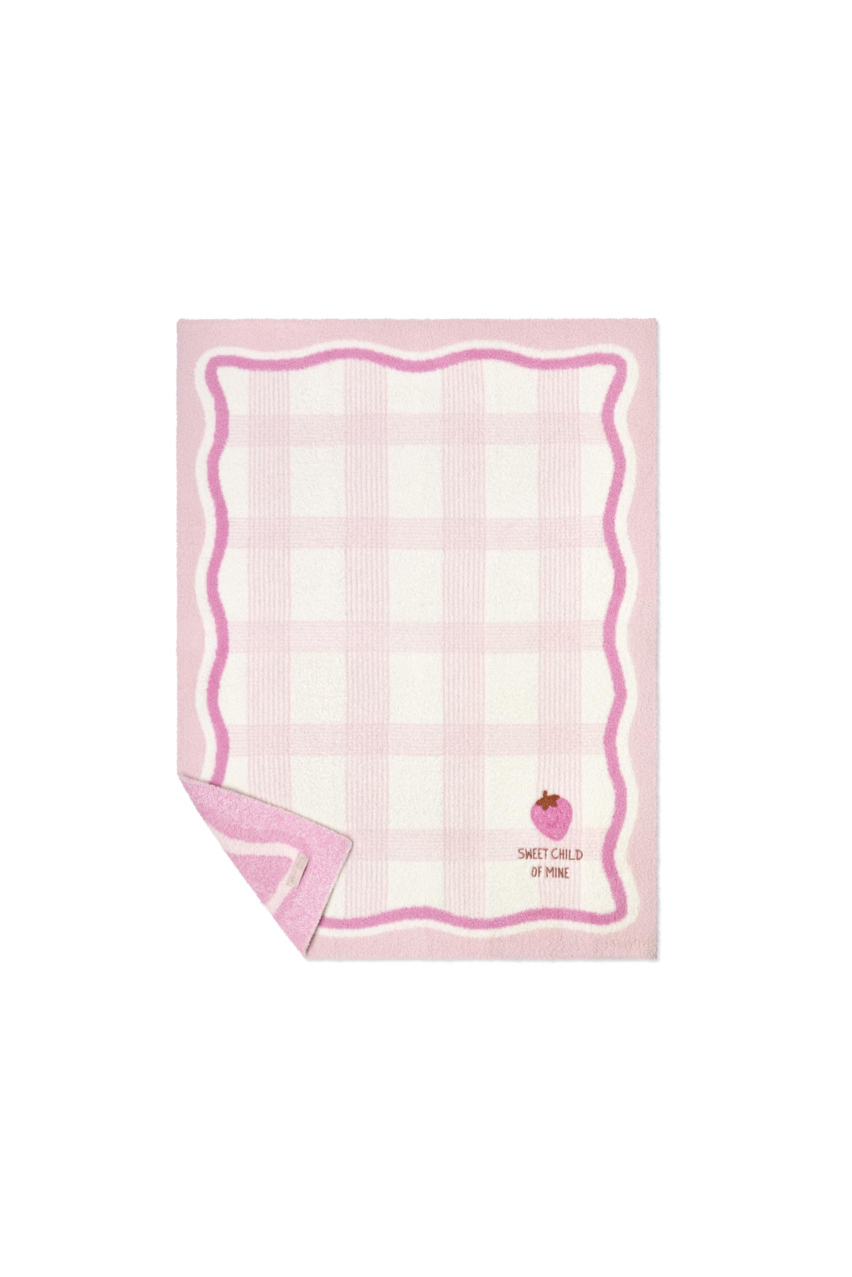 Amazon.com: Barefoot Dreams® CozyChic® Strawberry Stroller Blanket