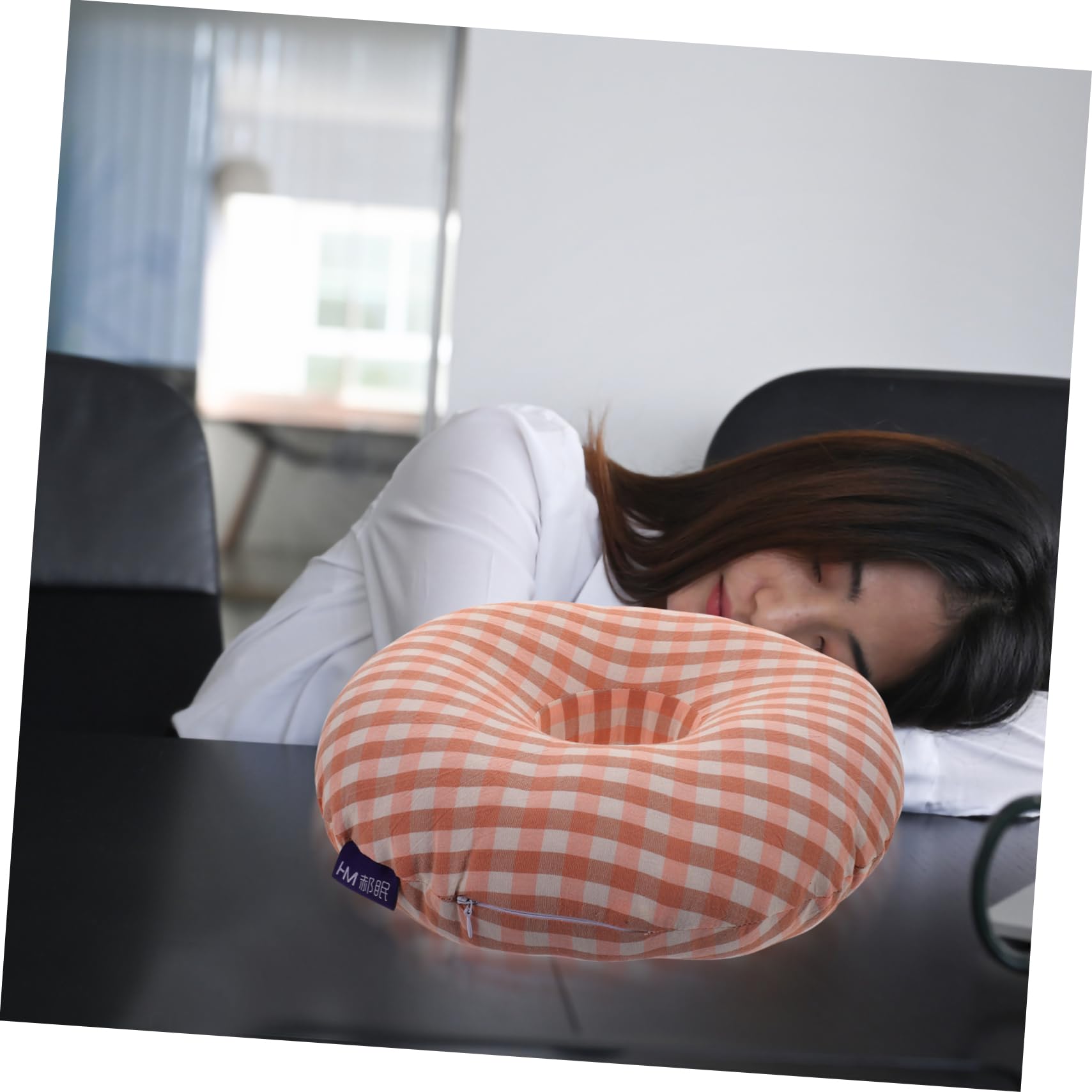 Mikinona Lightweight Portable Ear Pillow for Office Home Travel Soft and Skin-Friendly Design