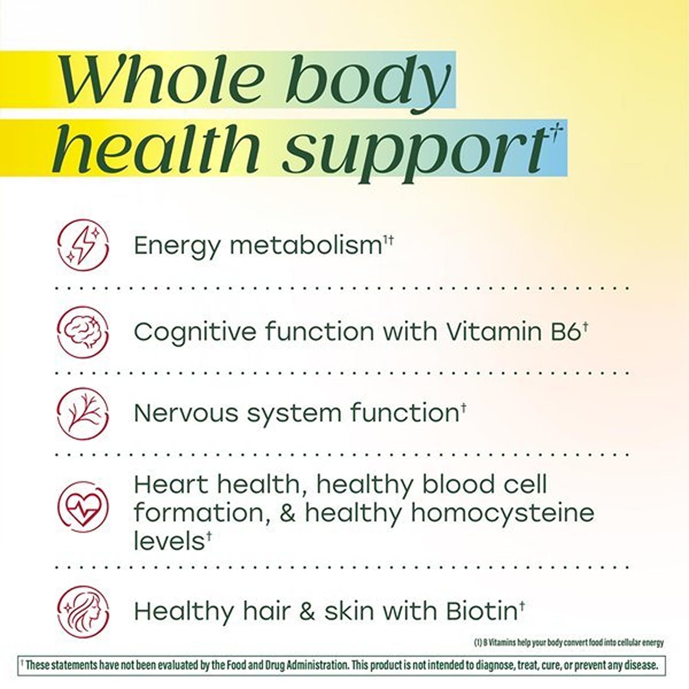 MegaFood Balanced B Complex, Cellular Energy Metabolism Support, 90 Tablets — Amazon image 5