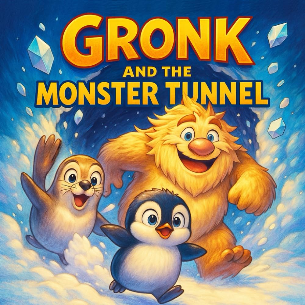 Gronk And The Monster Tunnel: A Decodable Story (Orton Gillingham Decodable Readers and Decodable Books)