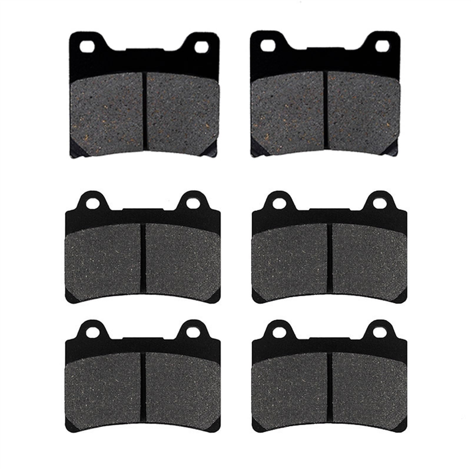 Pastillas de freno de motocicleta Pastillas de freno delanteras y traseras para motocicletas para YAMAHA FZR 750 para Genesis 1987 1988 TDM850 1992 1993(Front and Rear)