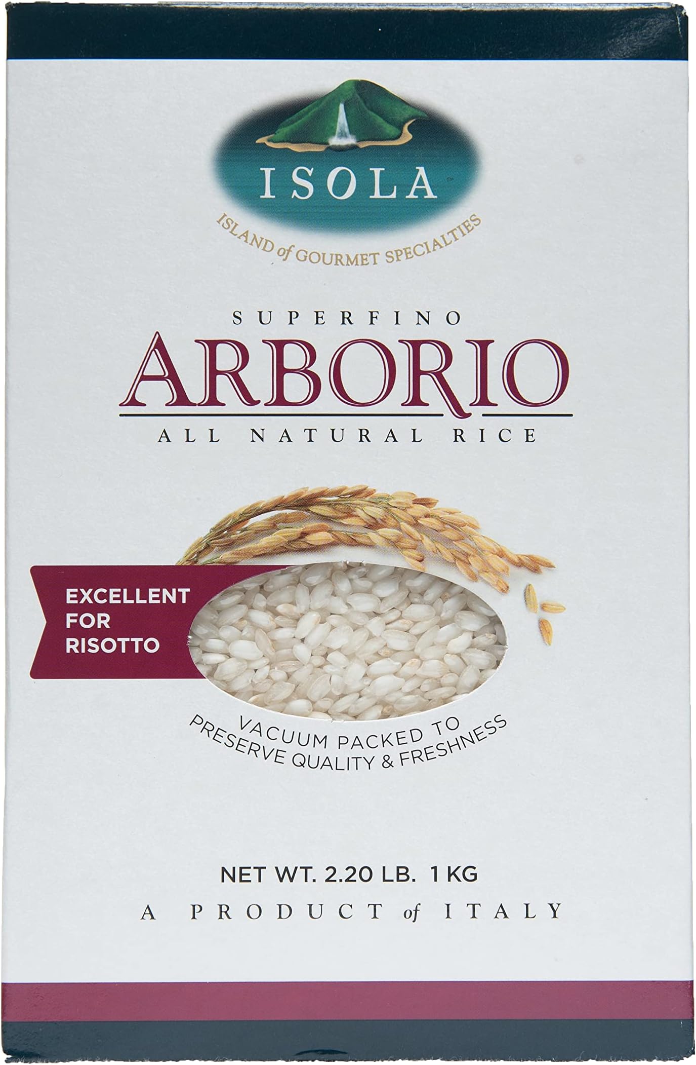 Isola Italian Premium Arborio Risotto Rice-6 Pack