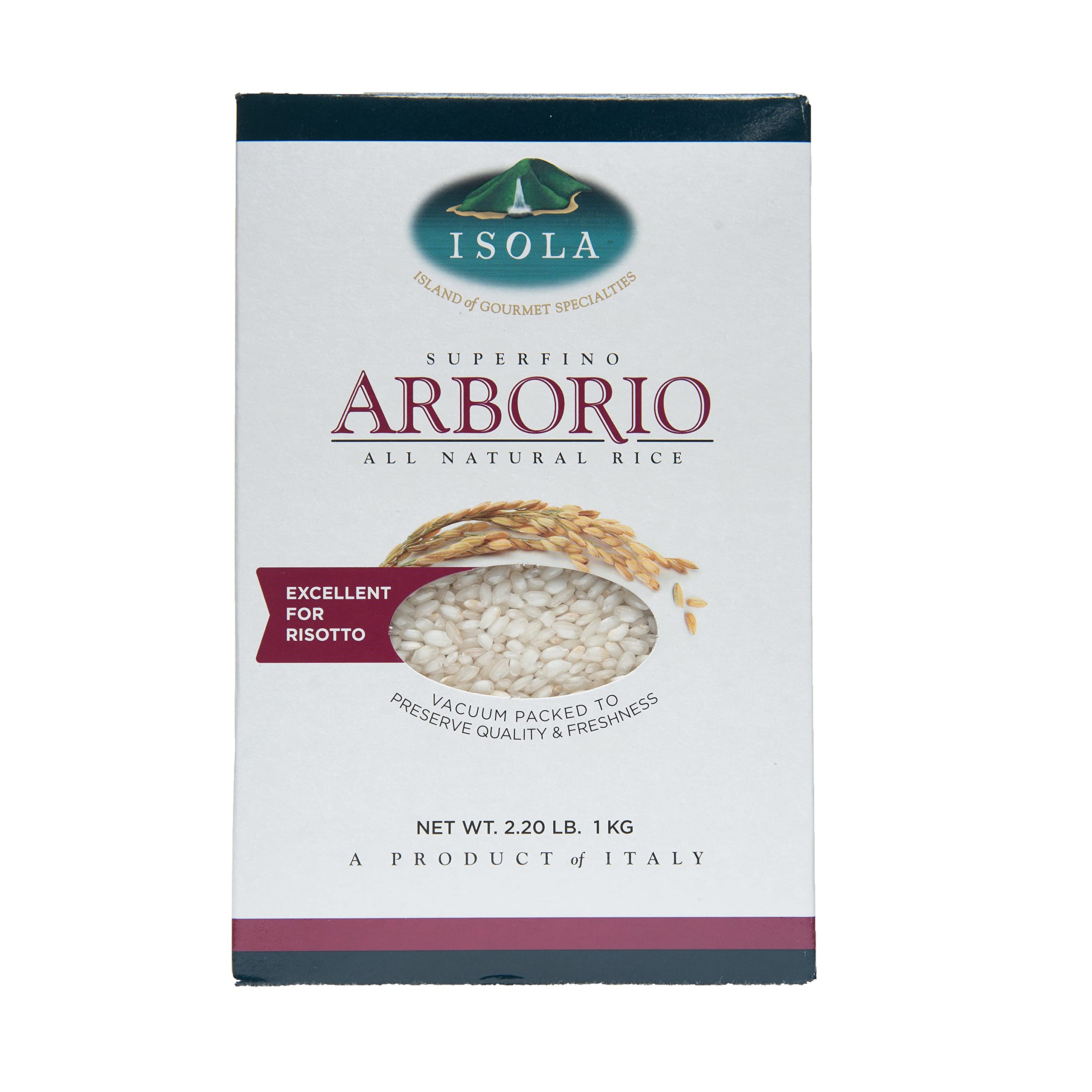 Isola Italian Premium Arborio Risotto Rice-6 Pack