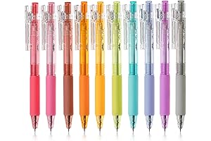 Mr. Pen Retractable Gel Pens: Vibrant Ink for Expressive Journaling