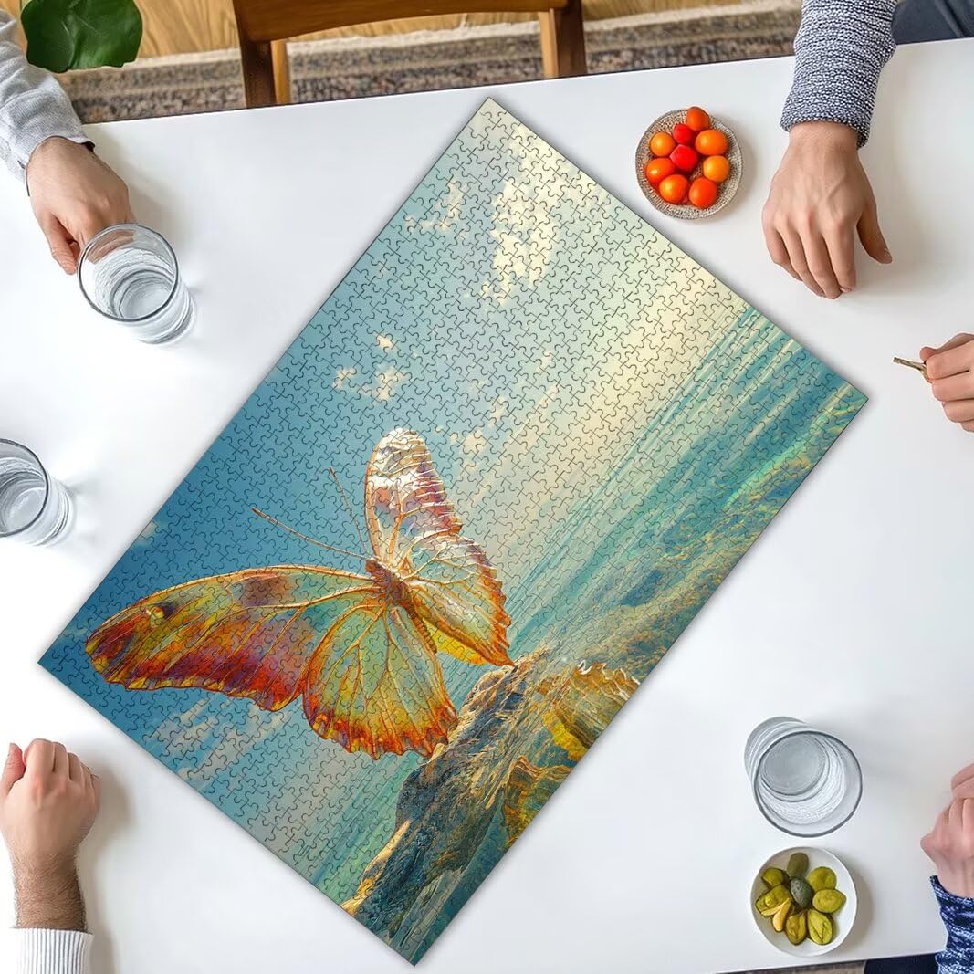 Puzzle Motyl Puzzle 2000 Pieces Puzzle na Prezent Kobieta -8962