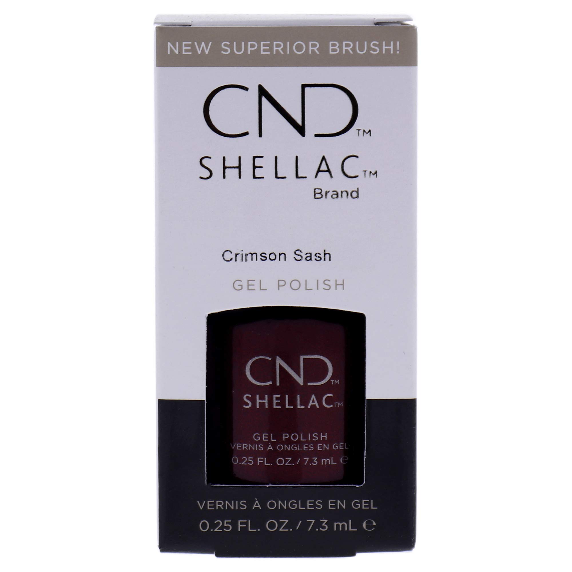 CNDShellac Crimson Sash, 7.3 ml/0.25 fl oz.