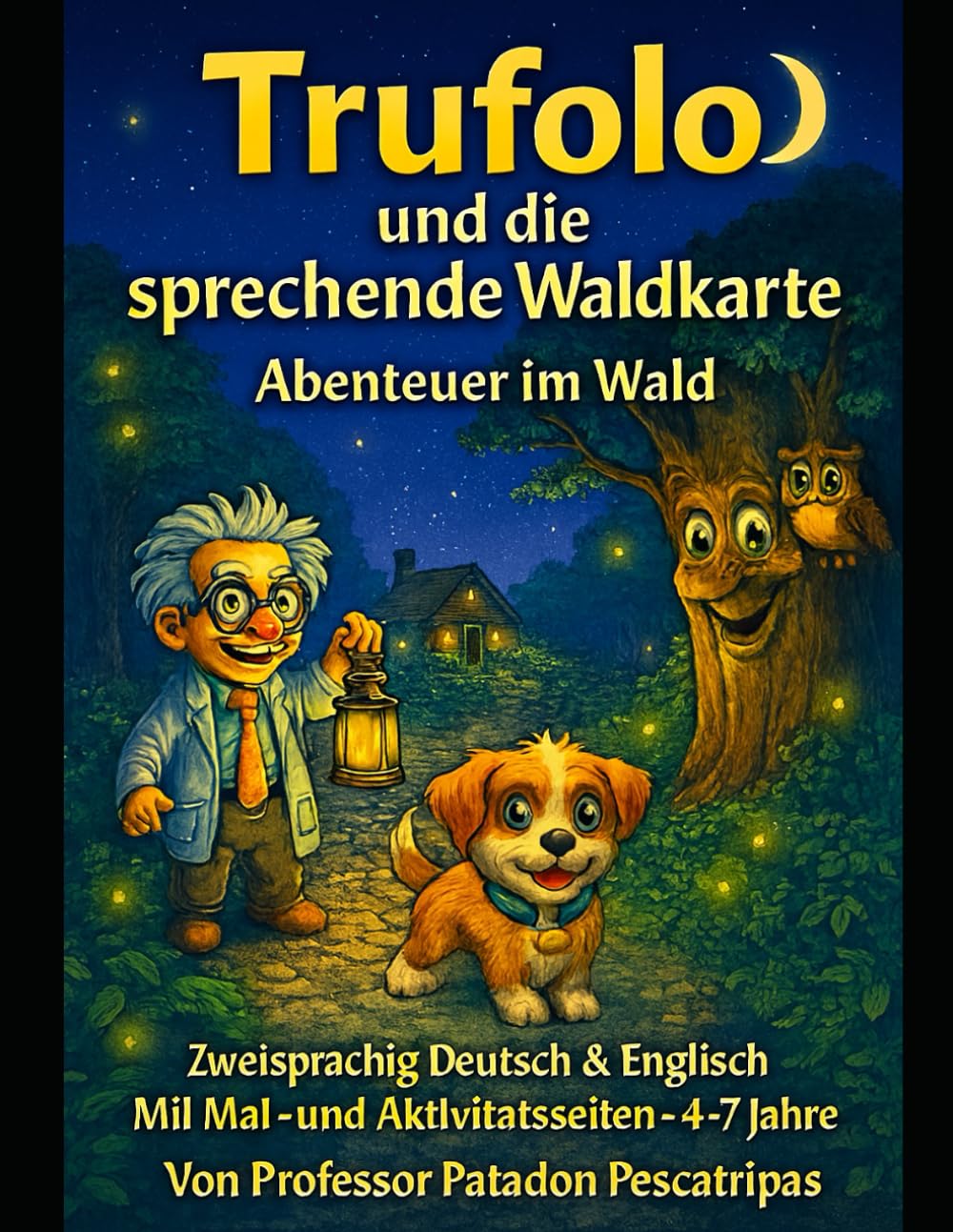 Trufolo und die sprechende Waldkarte: Bilinguales Deutsch–Englisch Mal- und Aktivitätsbuch für kleine Entdecker (4–7 Jahre)