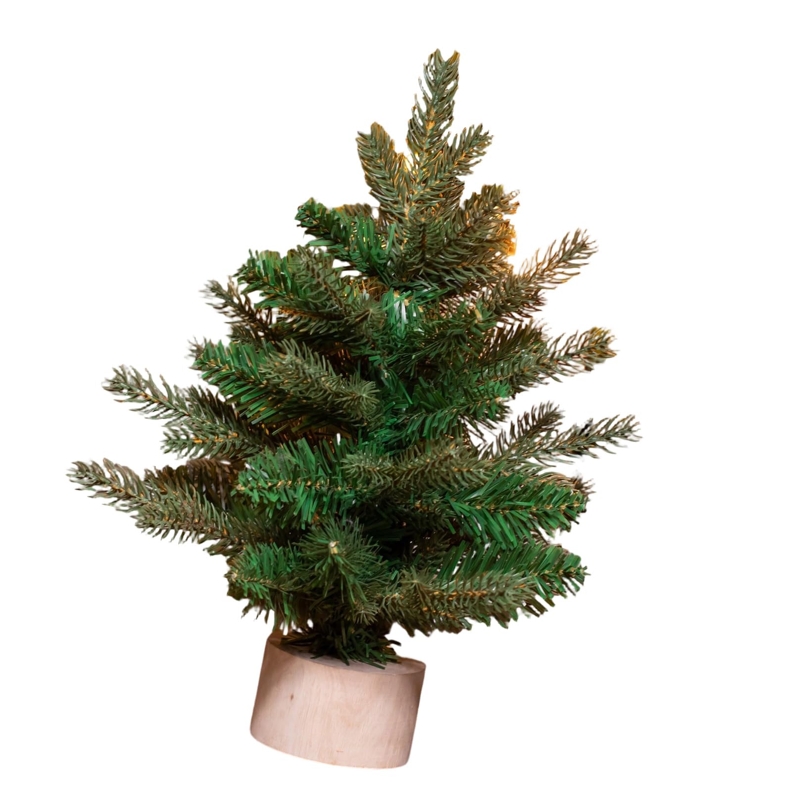 Tsophreniq Miniature Faux Christmas Tree Decoration Nordic Inspired Tabletop Holiday for Desks Shelves and Holiday Tables User Friendly Wooden Christmas