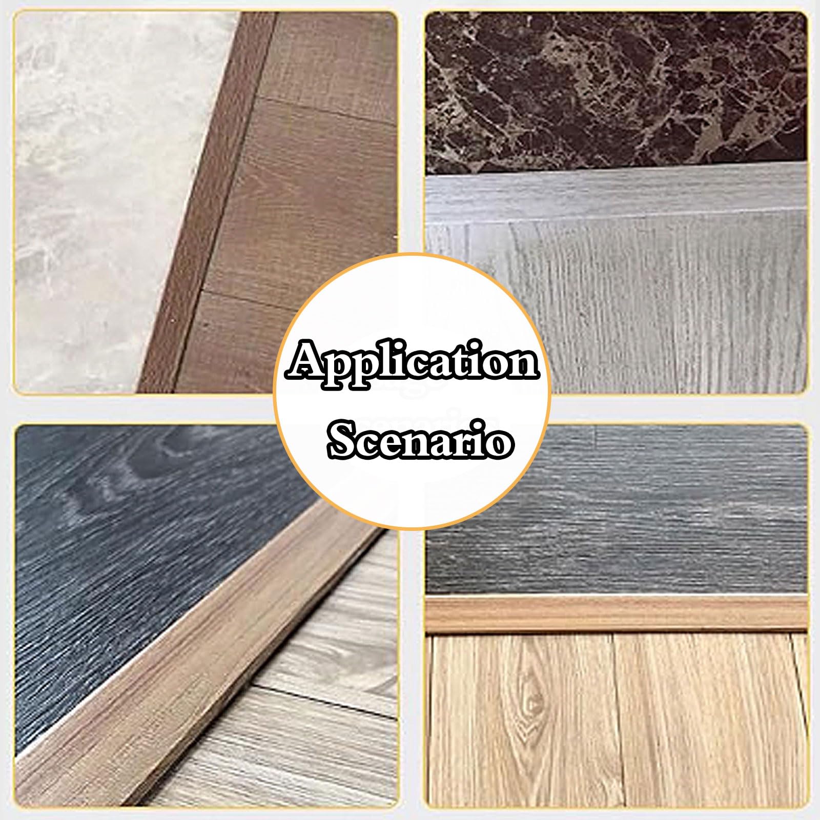 3PCS A T Finitura Effetto Legno,Profilo T in Alluminio,Striscia di Transizione A T per Pavimenti,Liscio,Impermeabile,per Unire Fessure nel Pavimento E Transizioni tra Porte