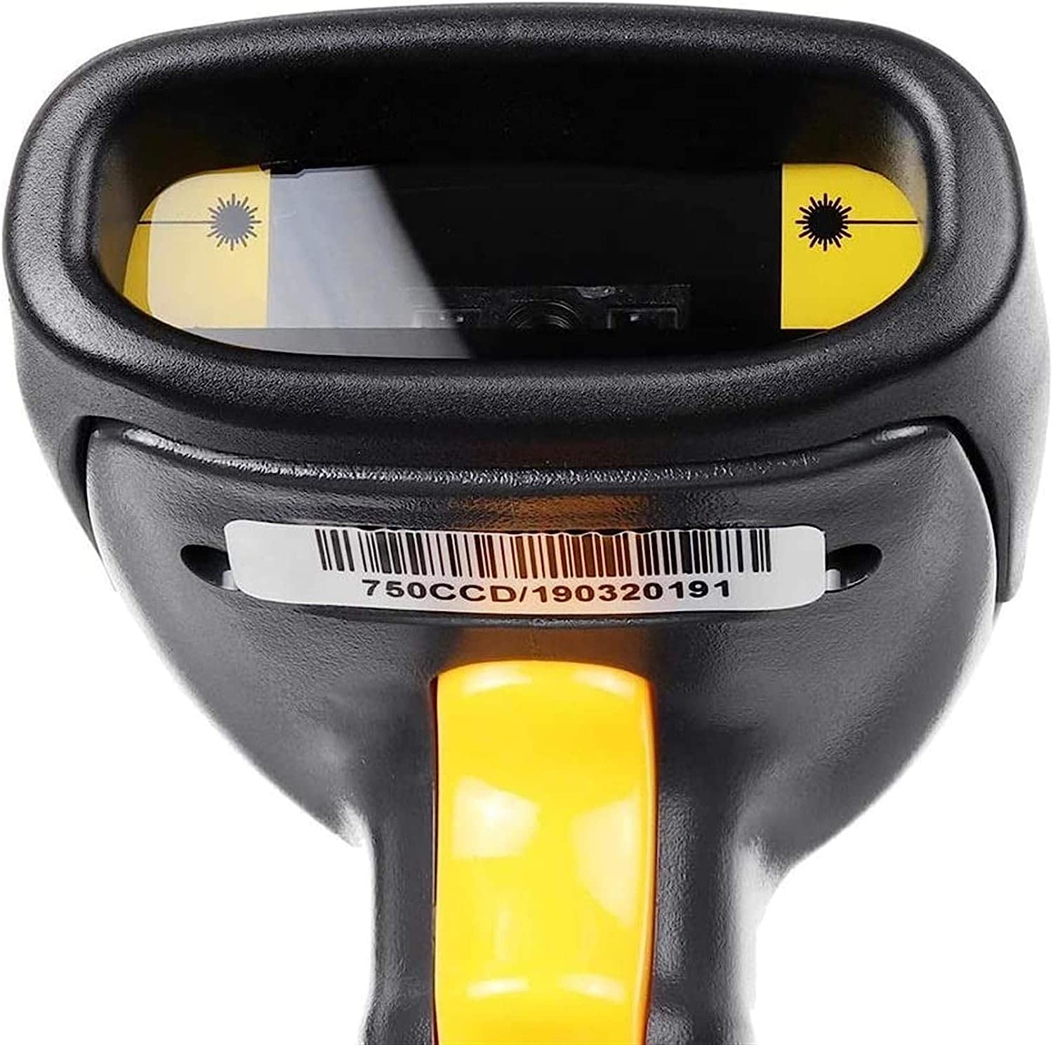LNNW Skaner kodów kreskowych ABS PC Ręczny skaner kodów kreskowych USB Przewodowy automatyczny czytnik kodów z kablem USB do mobilnej płatności, skanowanie ekranu