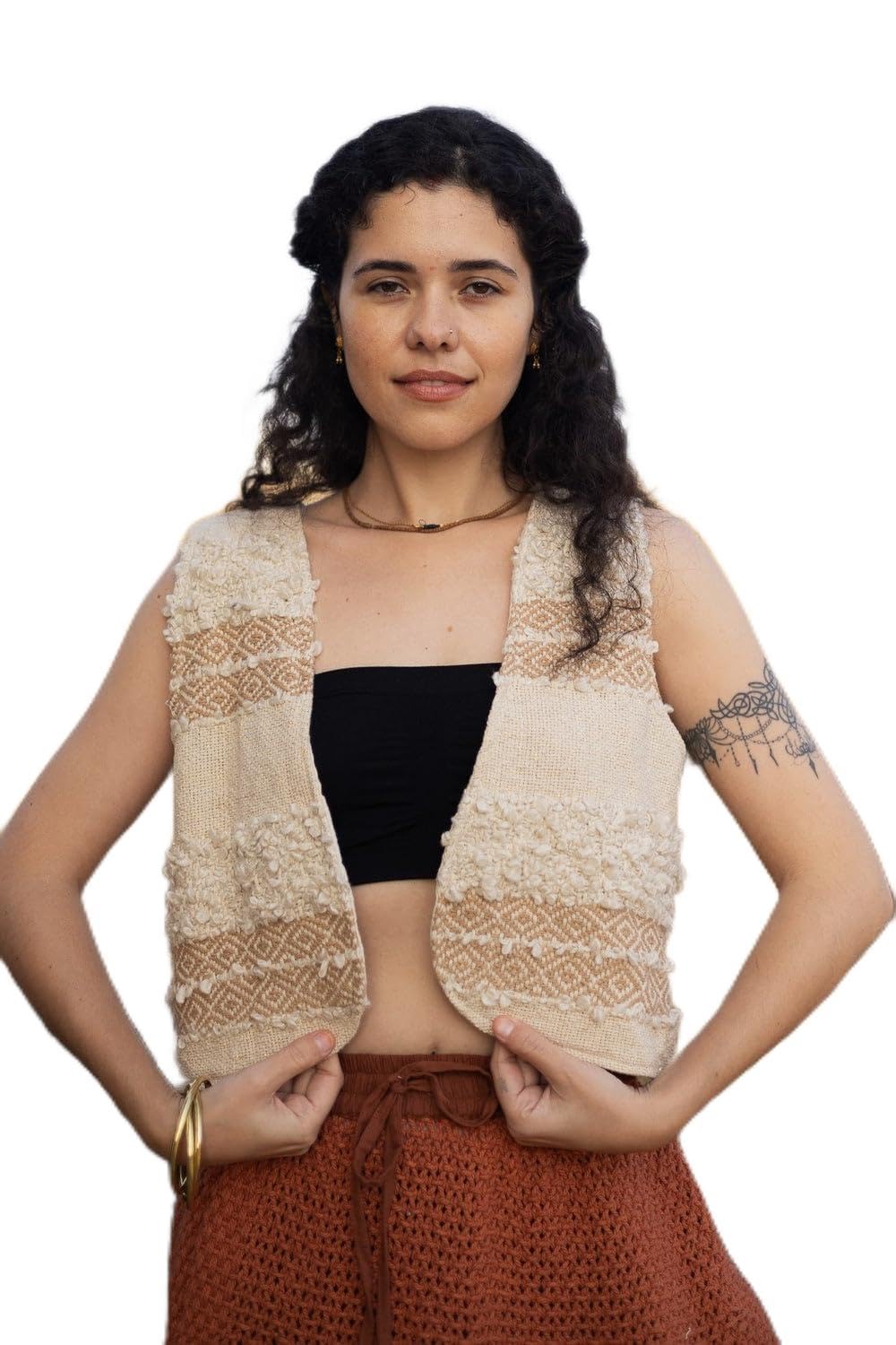 crystalheal; designing the destiny CRYSTALHEAL Rtvik Women’s Boho Chic Vest – Stylish, Comfortable & Elegant Layering Piece for Casual, Party-picture-26
