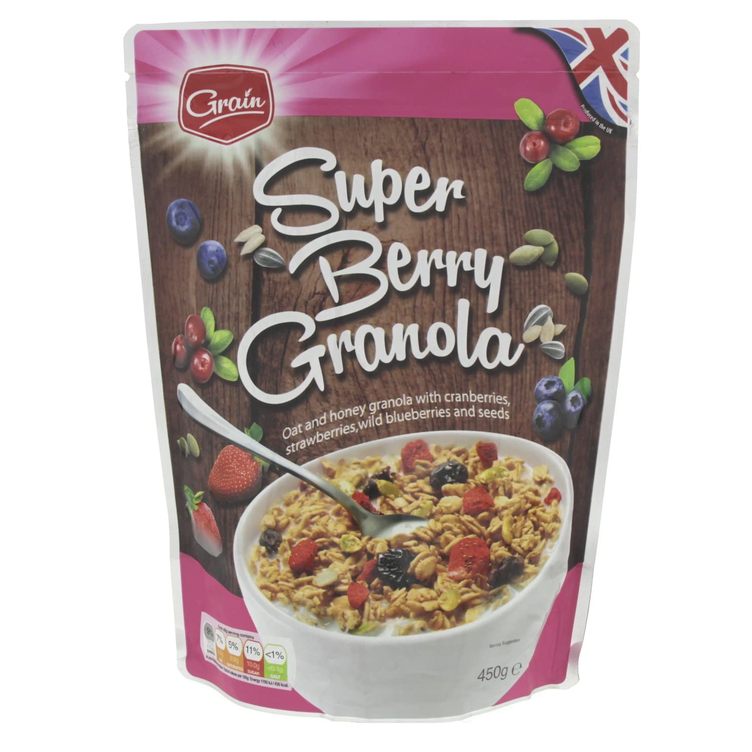 GrainSuper Berry Granola 450g