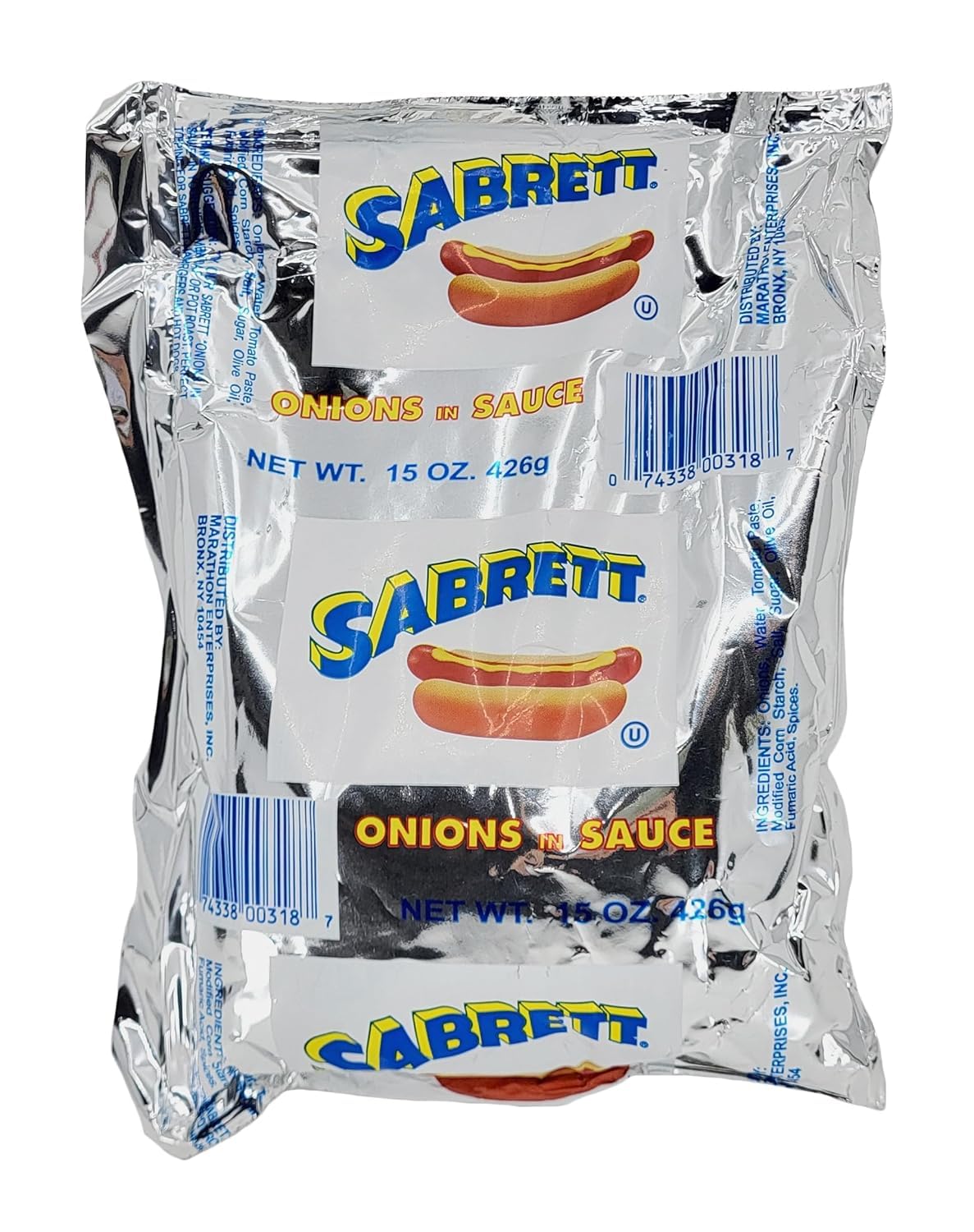 Sabrett Onions in Sauce 15 Oz. (8 Pack)