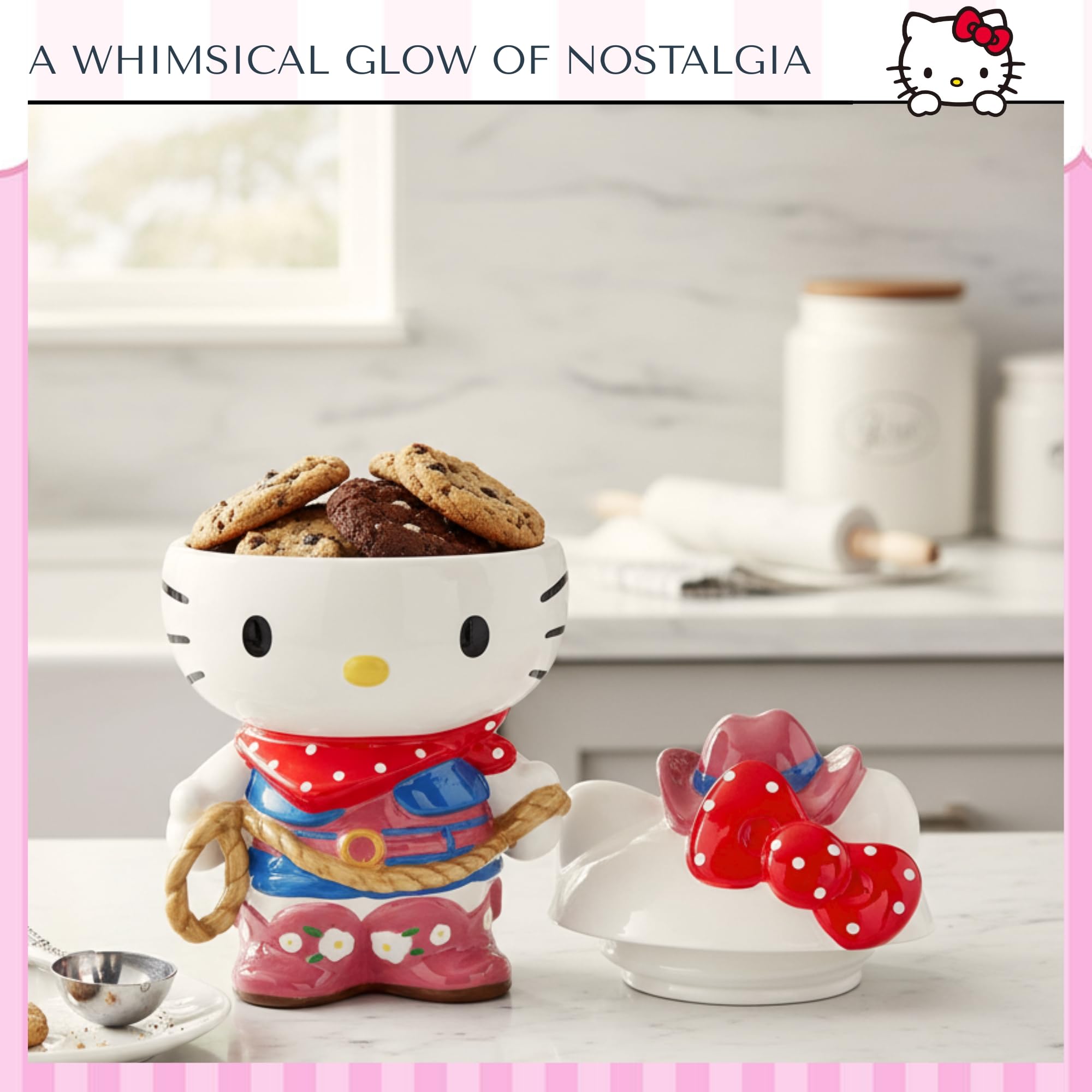 Amazon.com - Blue Sky Clayworks Hello Kitty Cowgirl Cookie Jar