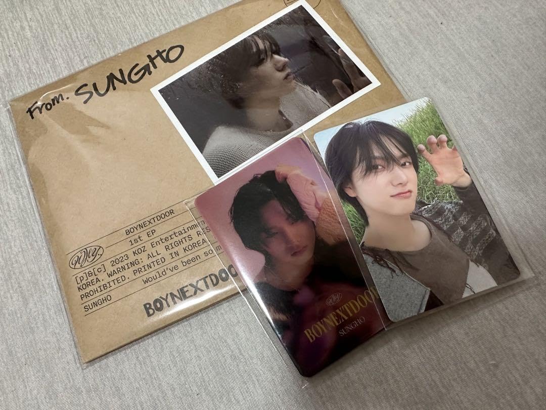 Amazon.co.jp: BOYNEXTDOOR ボイネク why ソンホ トレカ weverse
