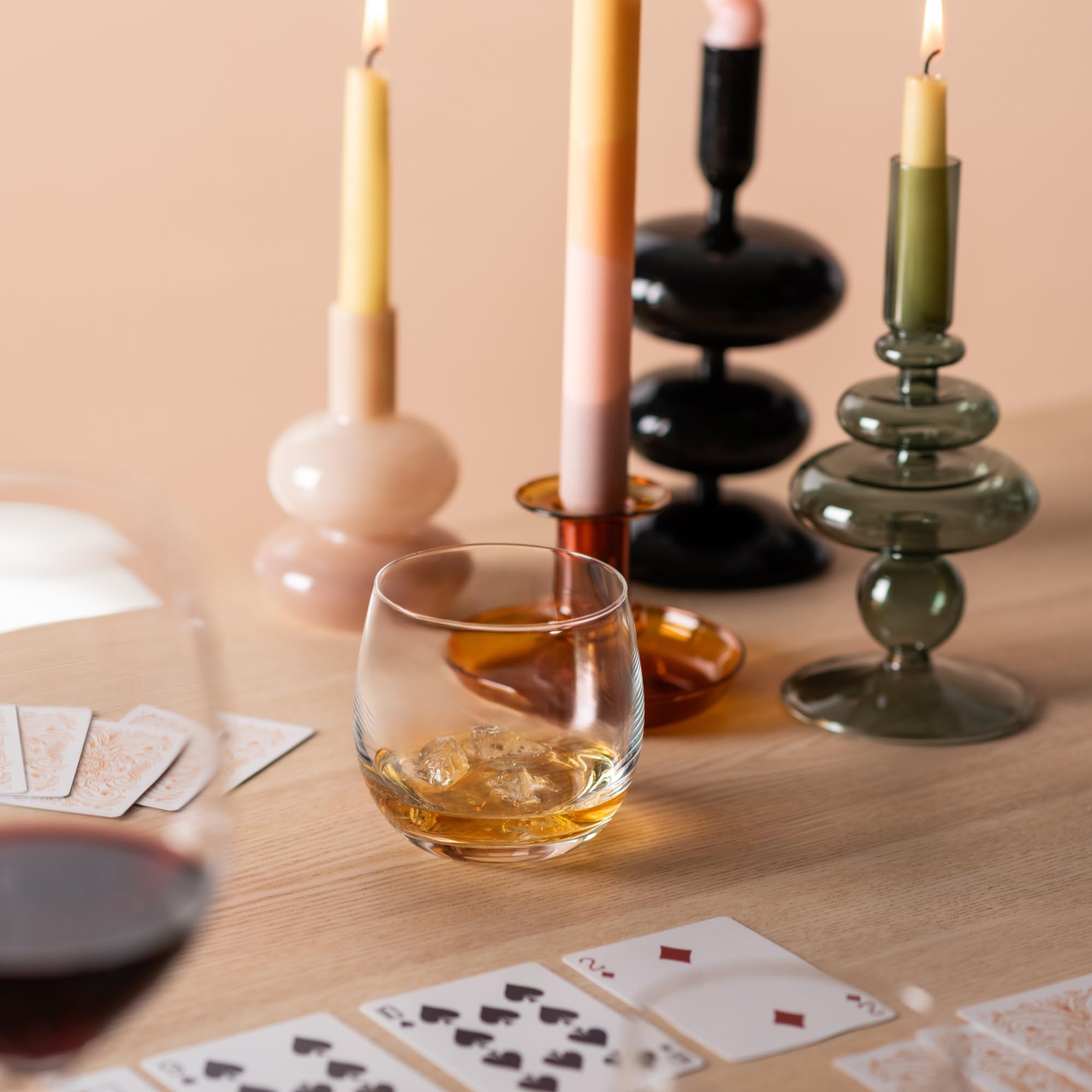 SCHOTT ZWIESEL Bicchiere da whisky For You (set di 4), tumbler a forma di bulbo per whisky, bicchieri in cristallo Tritan lavabili in lavastoviglie, Made in Germany (art.121876)