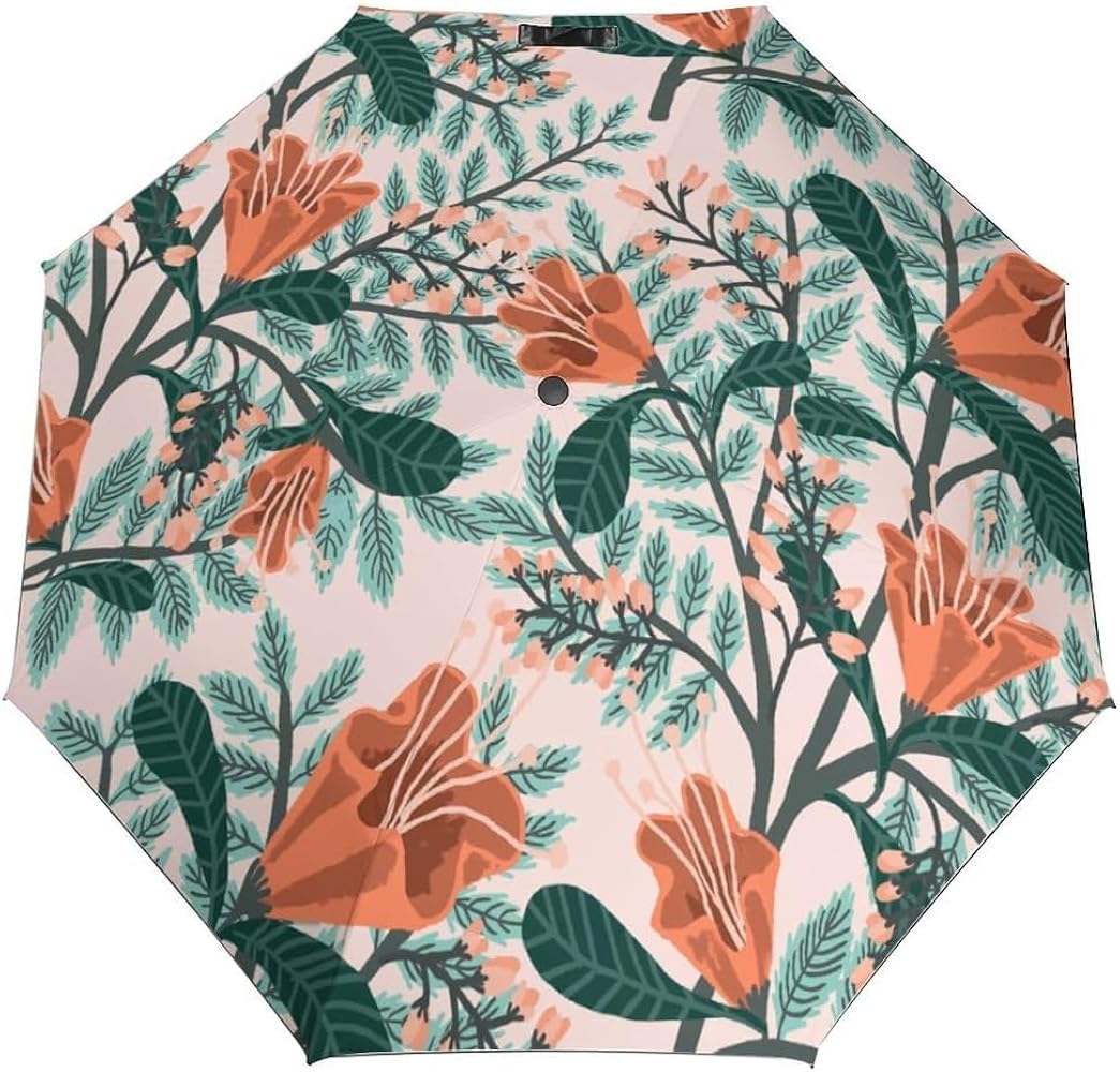 ボタニカル柄折り畳み傘 ボタニカル柄折り畳み傘