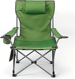 HZH Espreguiçadeira de lazer leve respirável, espreguiçadeira de jardim dobrável, espreguiçadeira com apoio de cabeça, 130 kg máx., para praia, jardim, varanda, camping