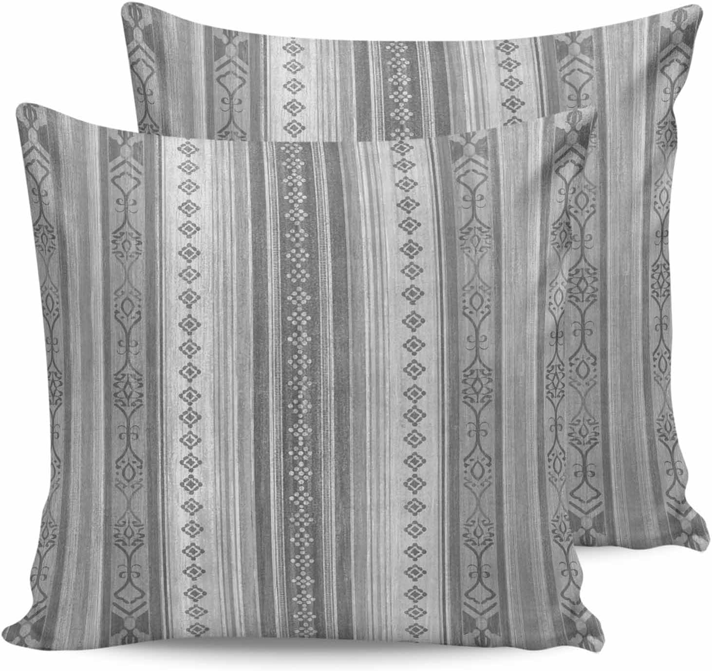 Amazon.com: T&H XHome Throw Pillow Covers 24 x 24 Inches Set of 2 ...