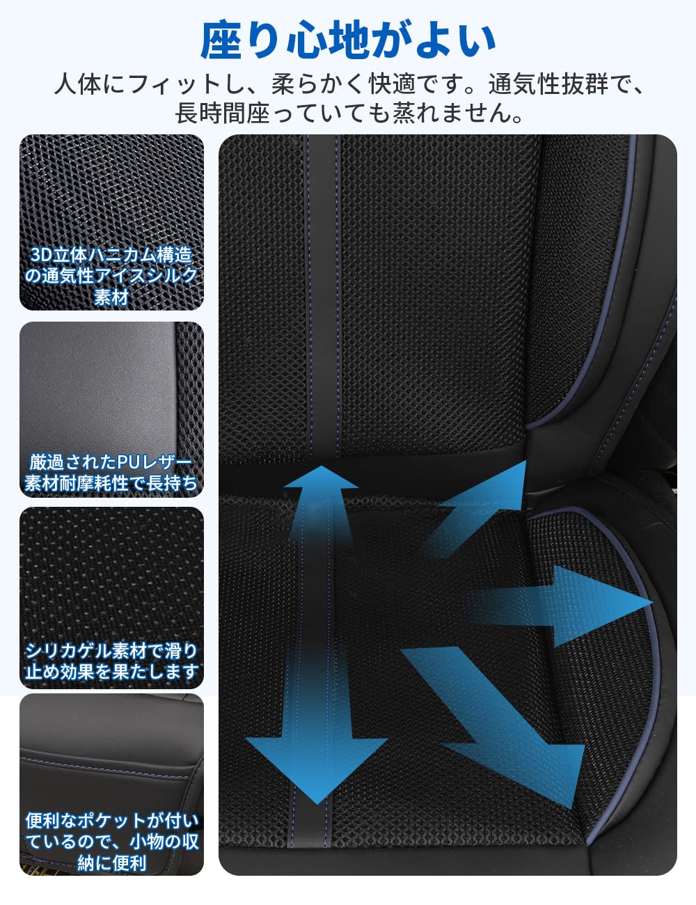 Amazon.co.jp: カークールシート ファン外付タイプ 12V電圧 カーシート 
