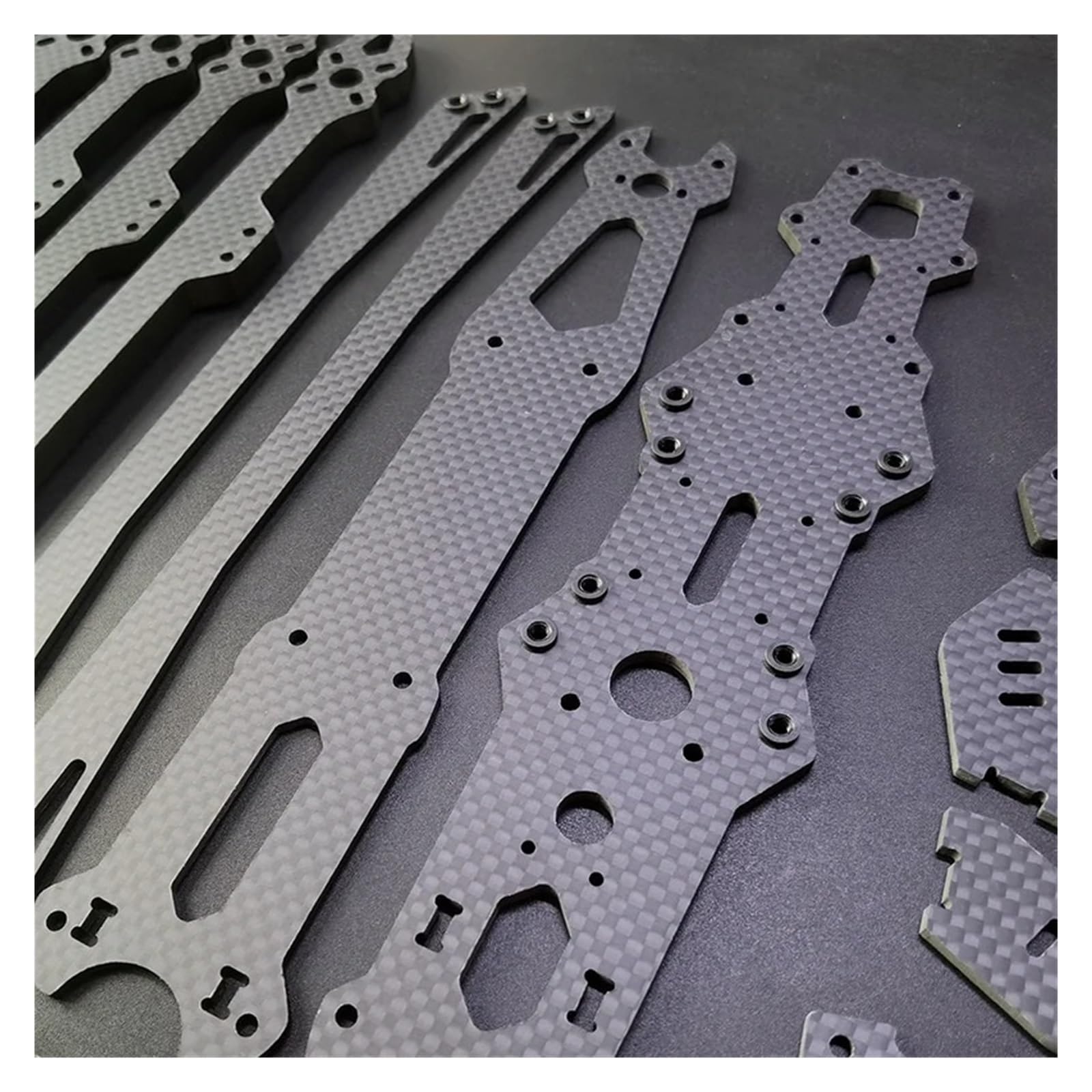 Kit telaio drone MAK4 V2 8 inch 9 inch 10 inch | fibra di carbonio 3K, tipo H, passo 367mm 387mm 427mm, altezza spazio interno 35mm(9inch Frame)