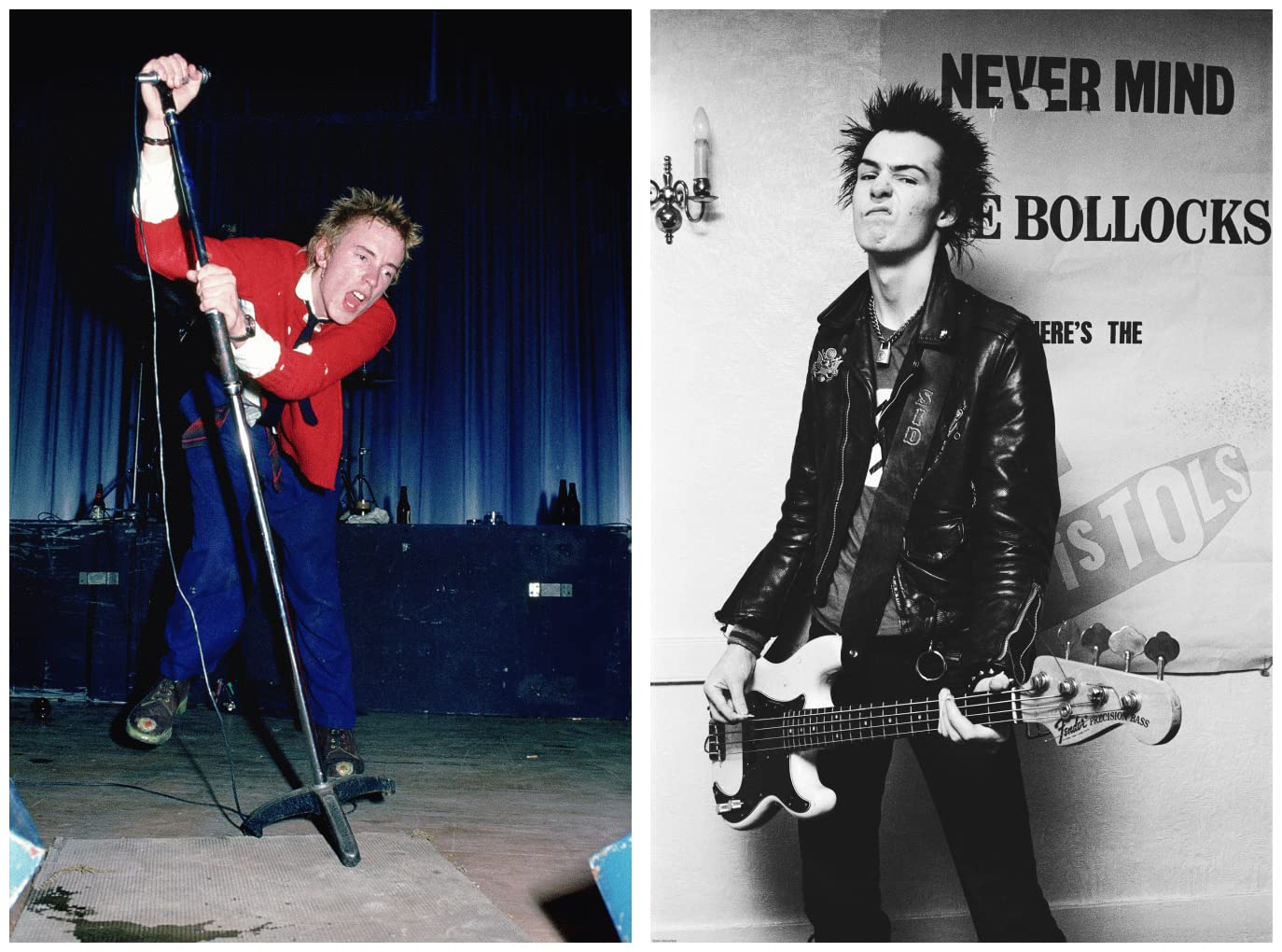 Sid Vicious Johnny Rotten / The Sex Pistols Punk Icon Legends - 2