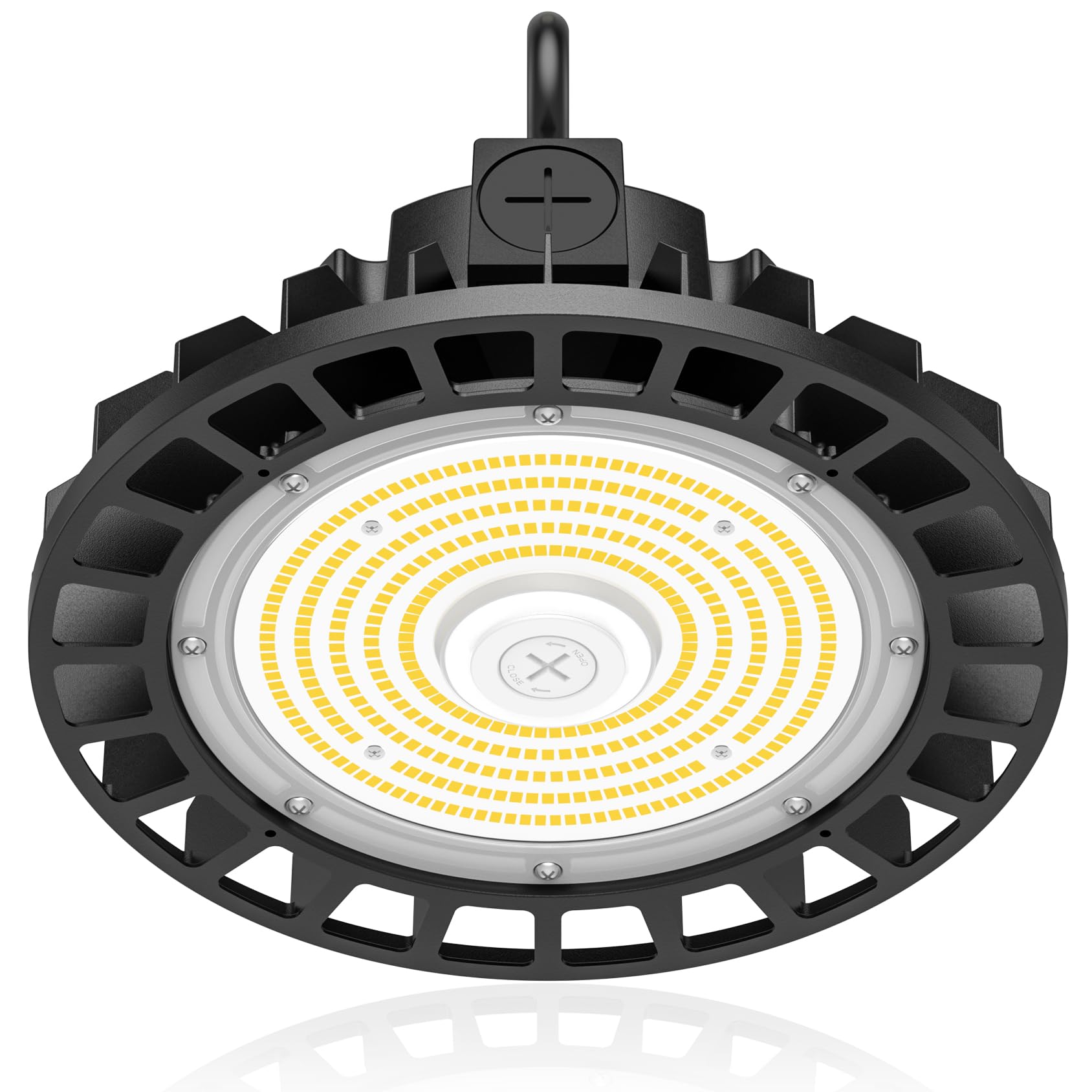 18-Pack Low Bay Light 150W Power-Selectable 120W 90W Highbay UFO LED High Bay Shop Light 4500K 5000K 5700K — view 14