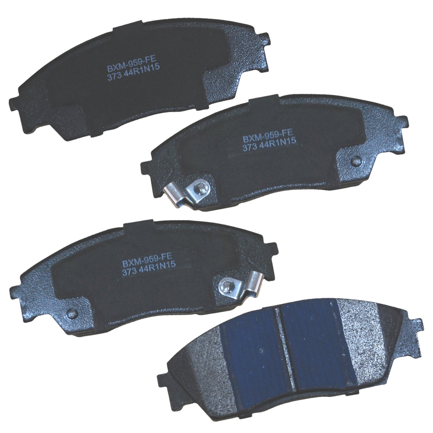 Bendix Premium SBM373 Semi-Metallic Front Brake Pads for Honda Civic 1991-1990, CRX 1991-1990, Prelude 1990-1988
