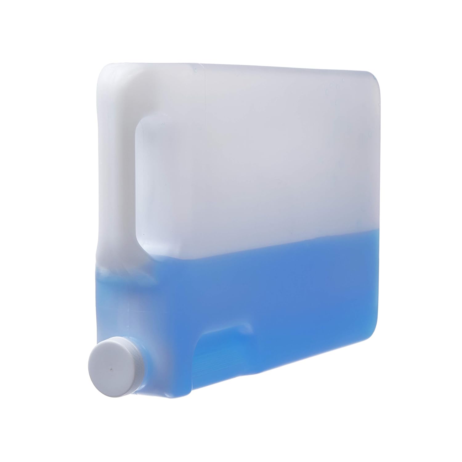 Hudson Exchange 5 Liter Hedpak Container with Cap, HDPE, Natural, 4 Pack