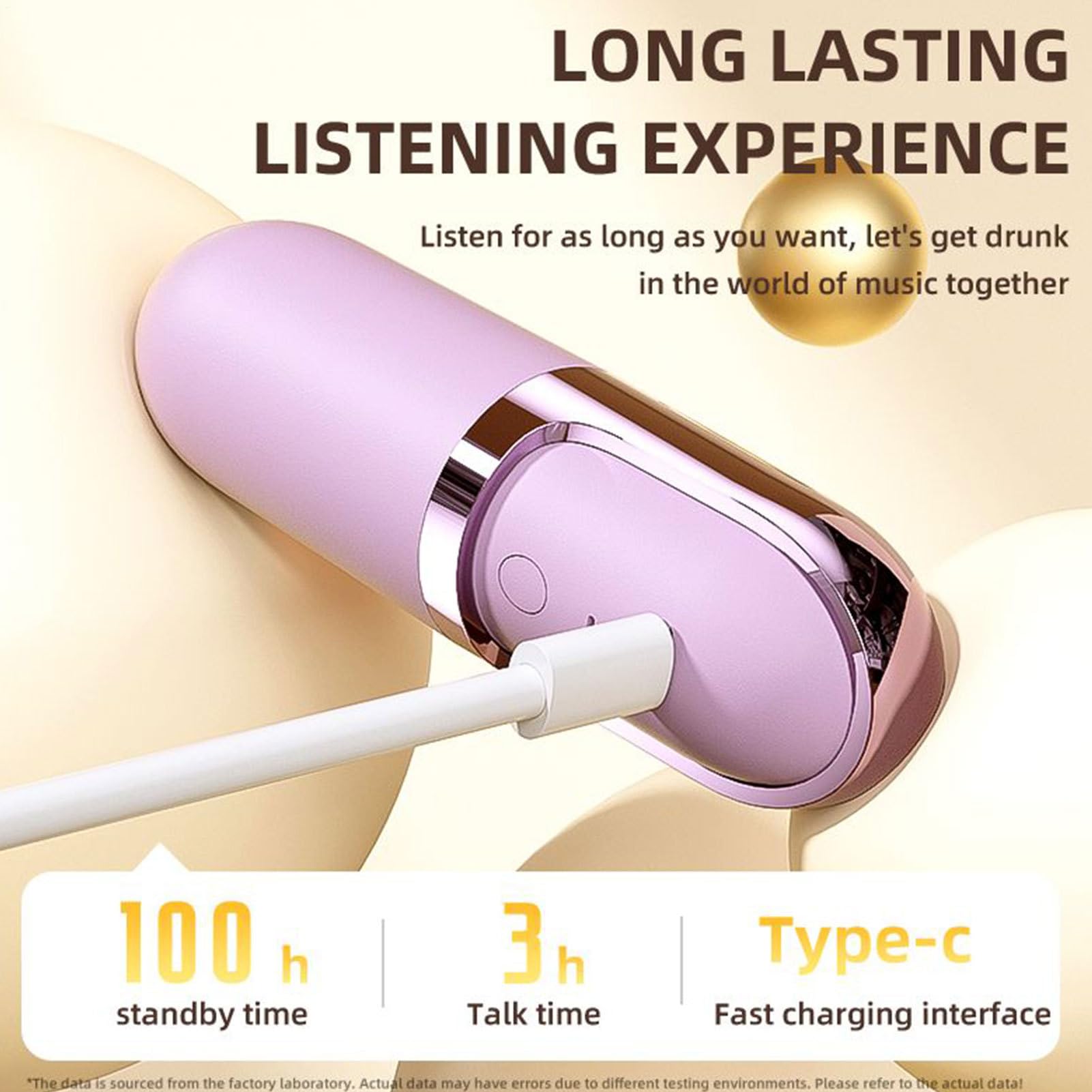 Écouteurs sans fil Invisible Vibration Relaxation Casque