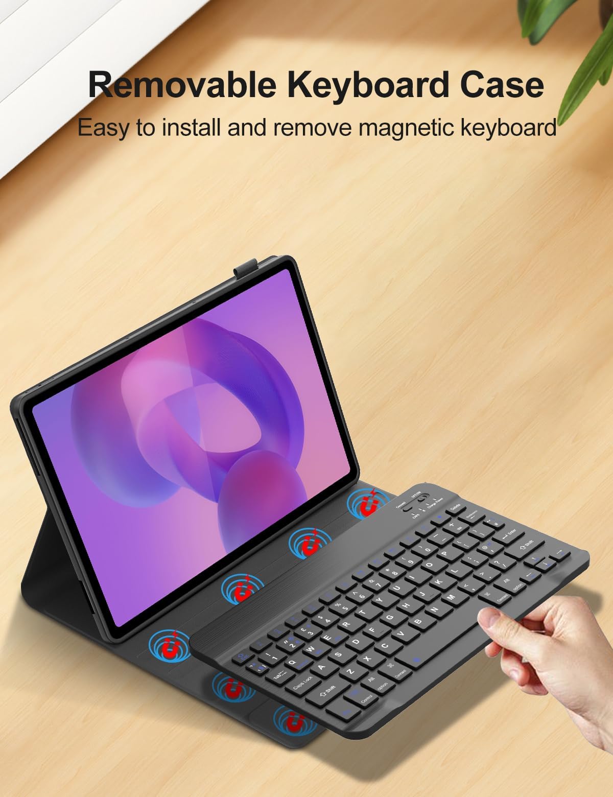 Amazon.com: Keyboard Case for Lenovo Idea Tab 11'' 2025, Magnetic