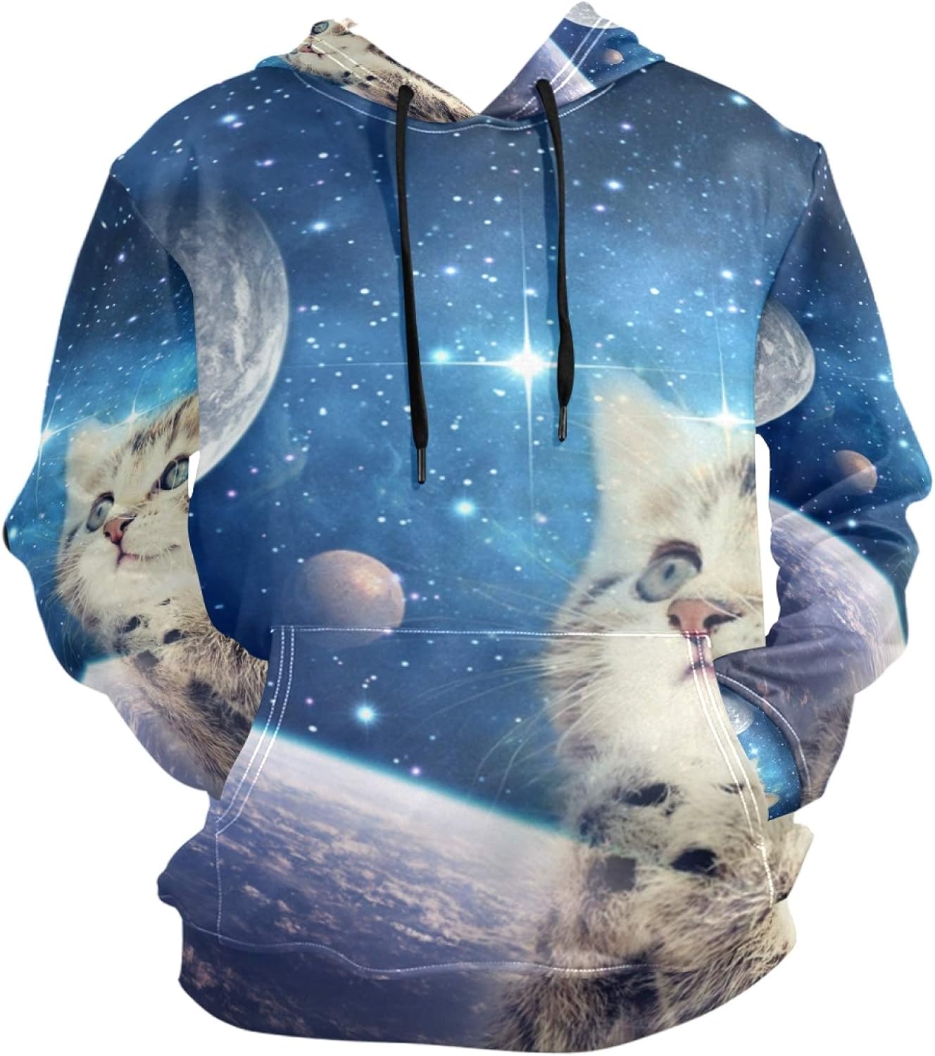 Sweat à Capuche K-Pop / Anime Pour Fille - Impression Graphique - Manches Longues - Décontracté