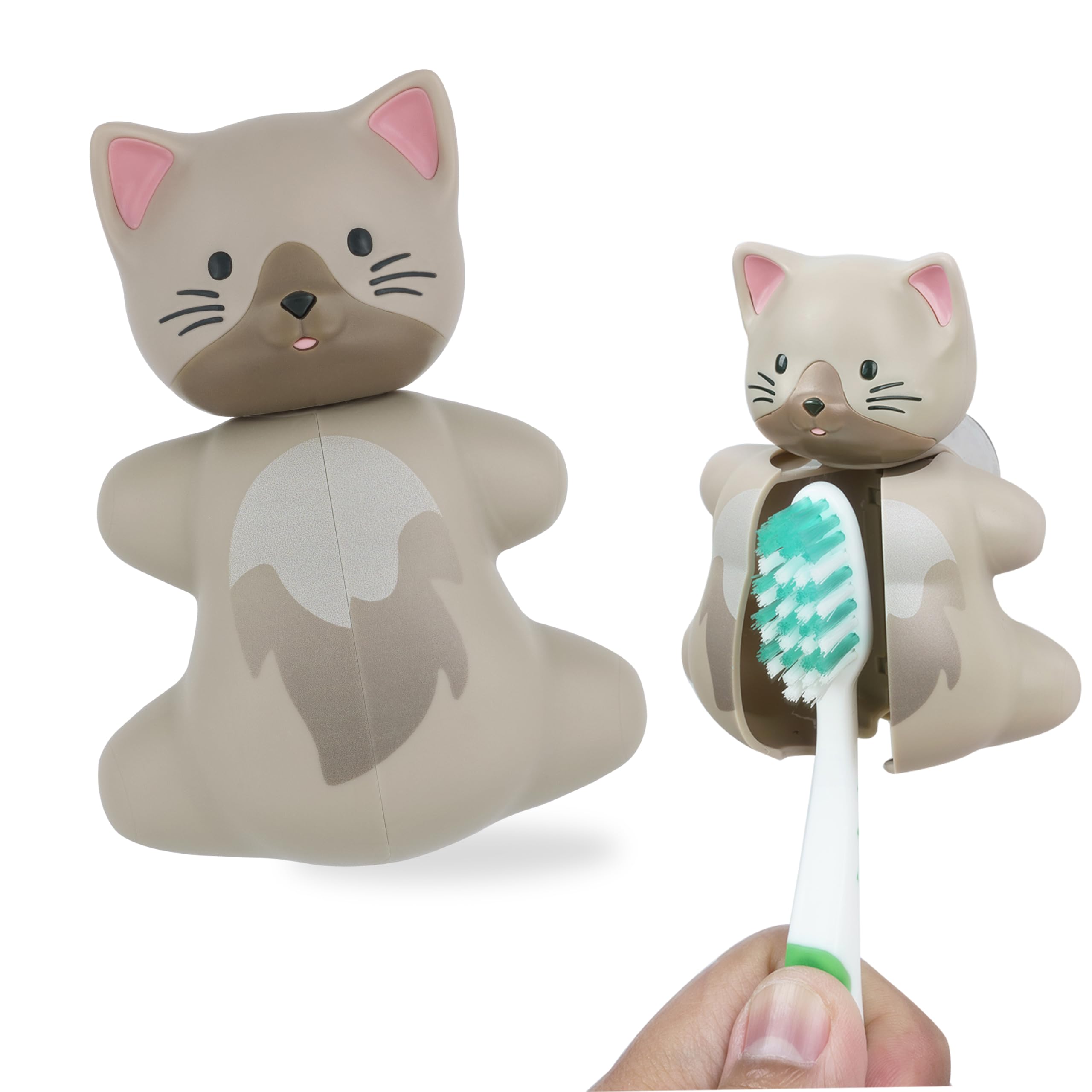 Flipper Fun Animal Hippo Toothbrush Cover