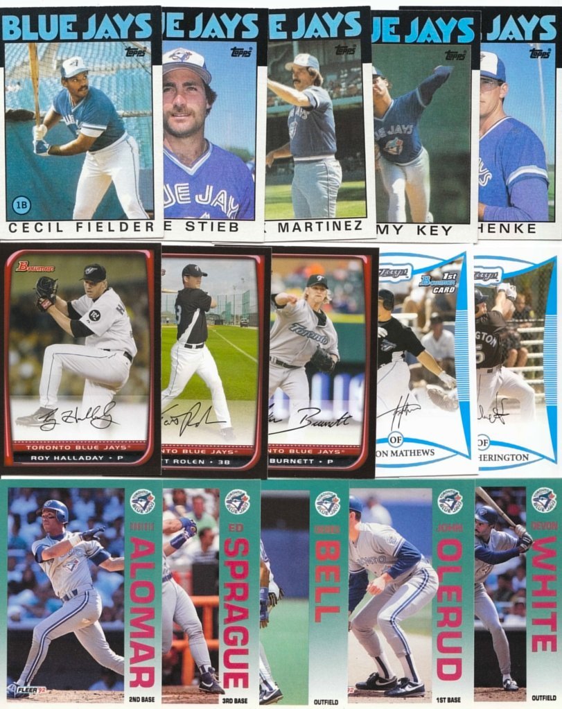 Toronto Blue Jays / 1000 Blue Jays Baseball Cards - All Different with 2020  Topps! Bo Bichette RC Card at Amazon's Sports Collectibles Store