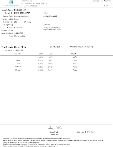 Miniatura 6 de Shilajit - Resina Shilajit orgánica pura del Himalaya, grado dorado, alta potencia, secado por el sol, más de 90 días, más de 85 minerales traza