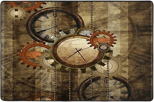 Vista 13 de KiuLoam Alfombra antideslizante de Yin Yang chino con tigre de dragón para sala de estar, dormitorio, tapete para decoración del hogar, 3 x 2 pies