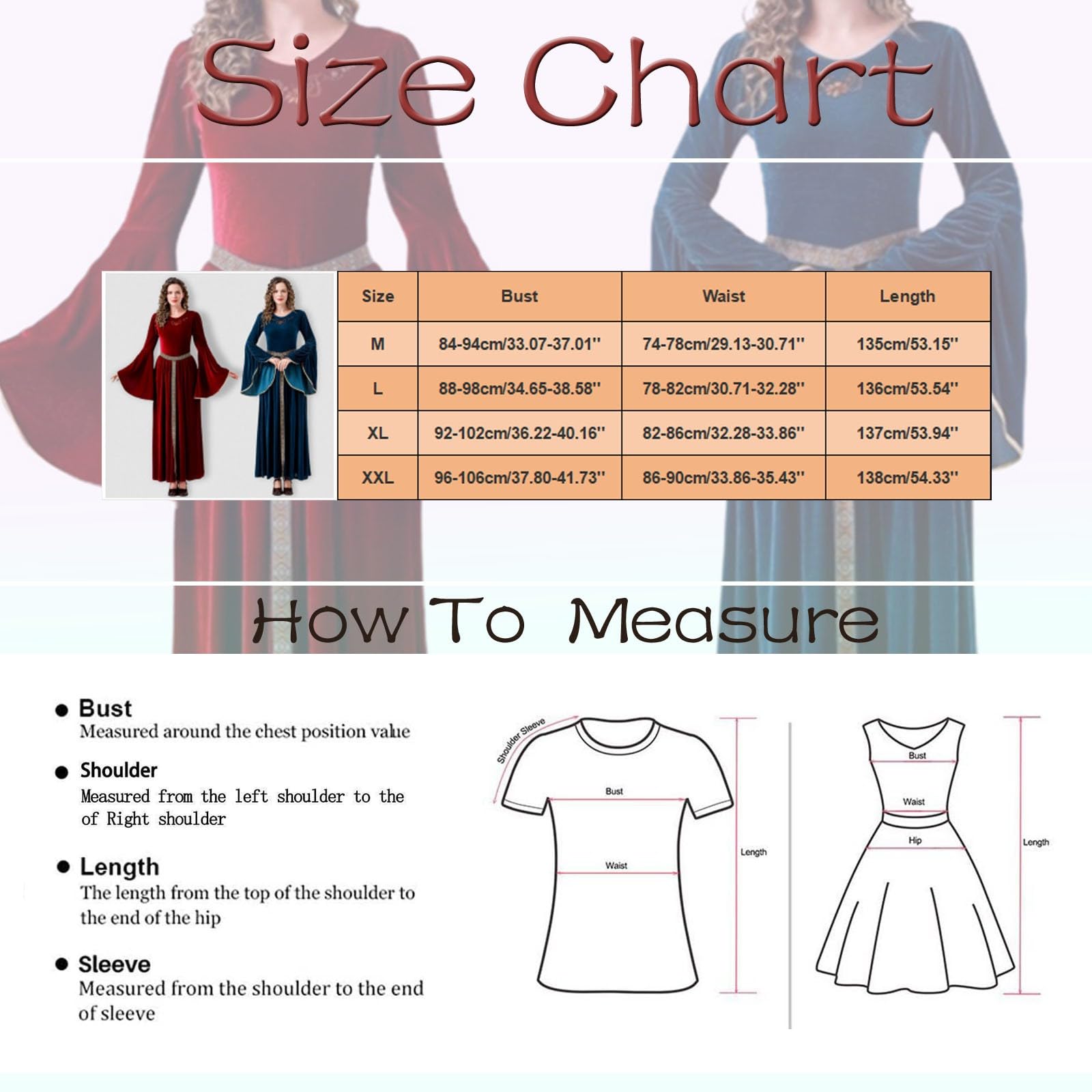 Generisch 2025 Abito medievale da donna, costume lungo per adulti, spettacoli sul palcoscenico, feste a tema, cosplay costume anime giapponese, kimono