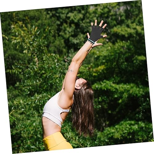 Miniatura 8 de BIUDECO 4 pares antideslizantes de pilates, deportes al aire libre, suministros de entrenamiento práctico, para mujeres, mujeres, antideslizantes,