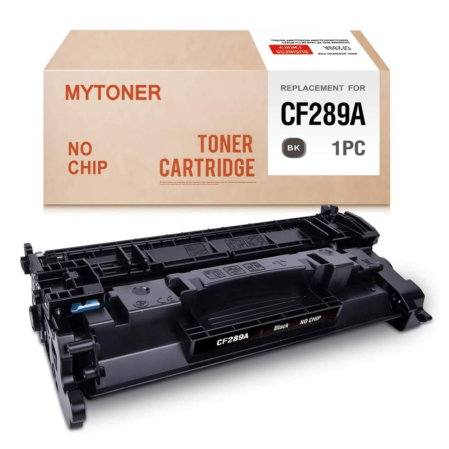 MYTONER (No Chip) Compatible Toner Cartridge Replacement for HP 89A