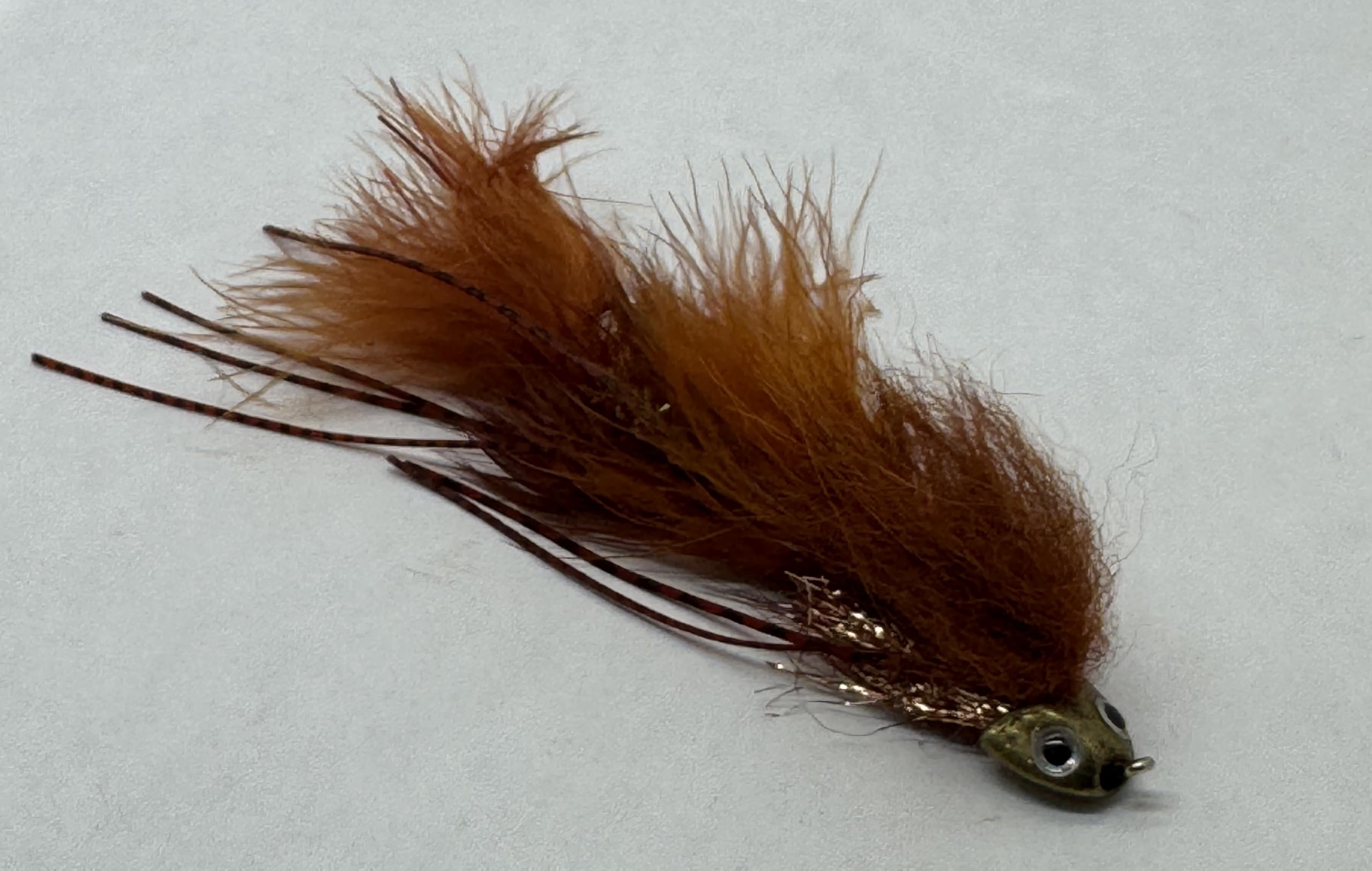 Articulated Headbanger Sculpin Brown- Size 2- Fishing Articulated Streamer- 3 Pack- Strike Fly Company