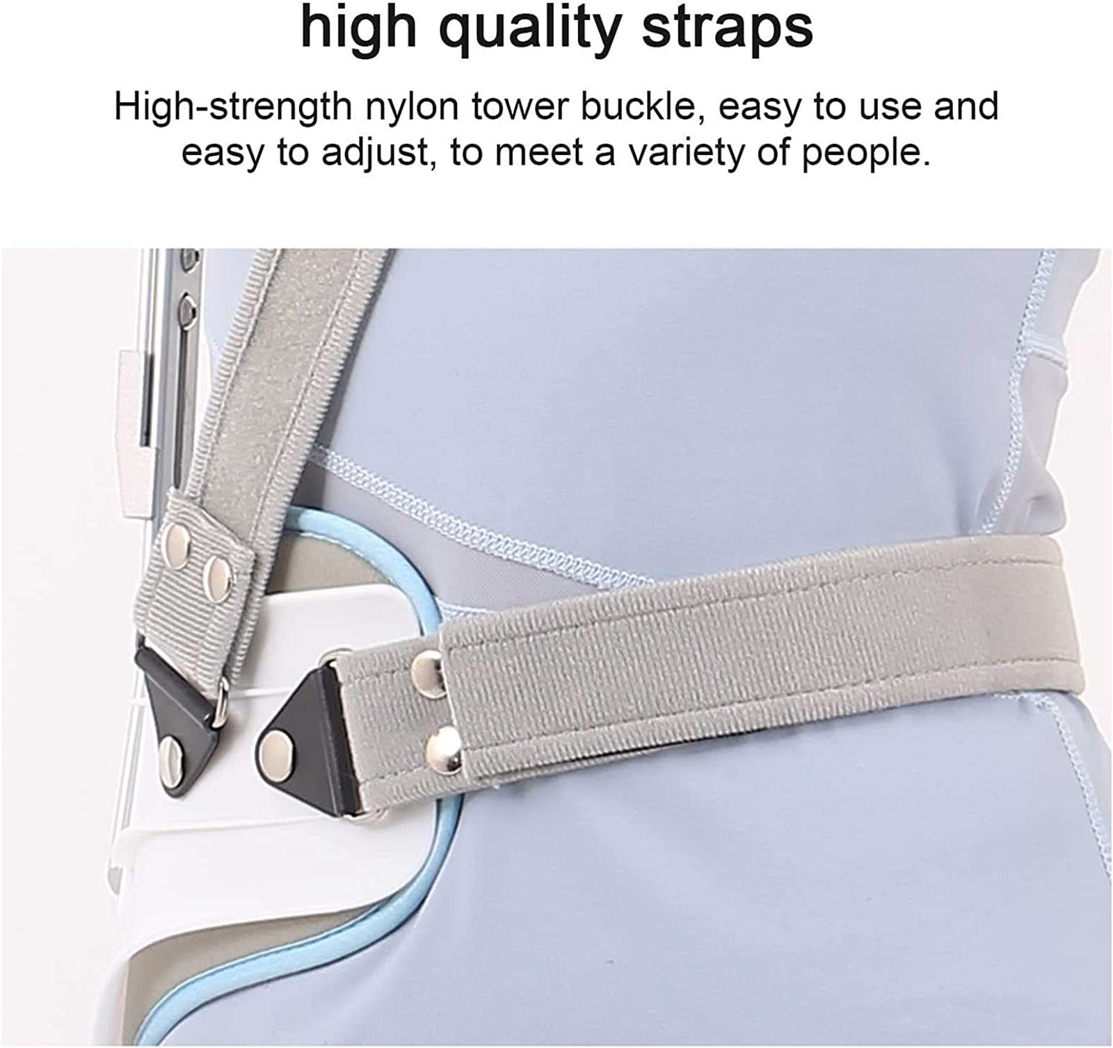 Inmovilizador de Hombro con Cabestrillo para Brazo, Abrazadera de Soporte para Manguito rotador, Cabestrillo médico Ajustable para Huesos Rotos y fracturados, dislocación