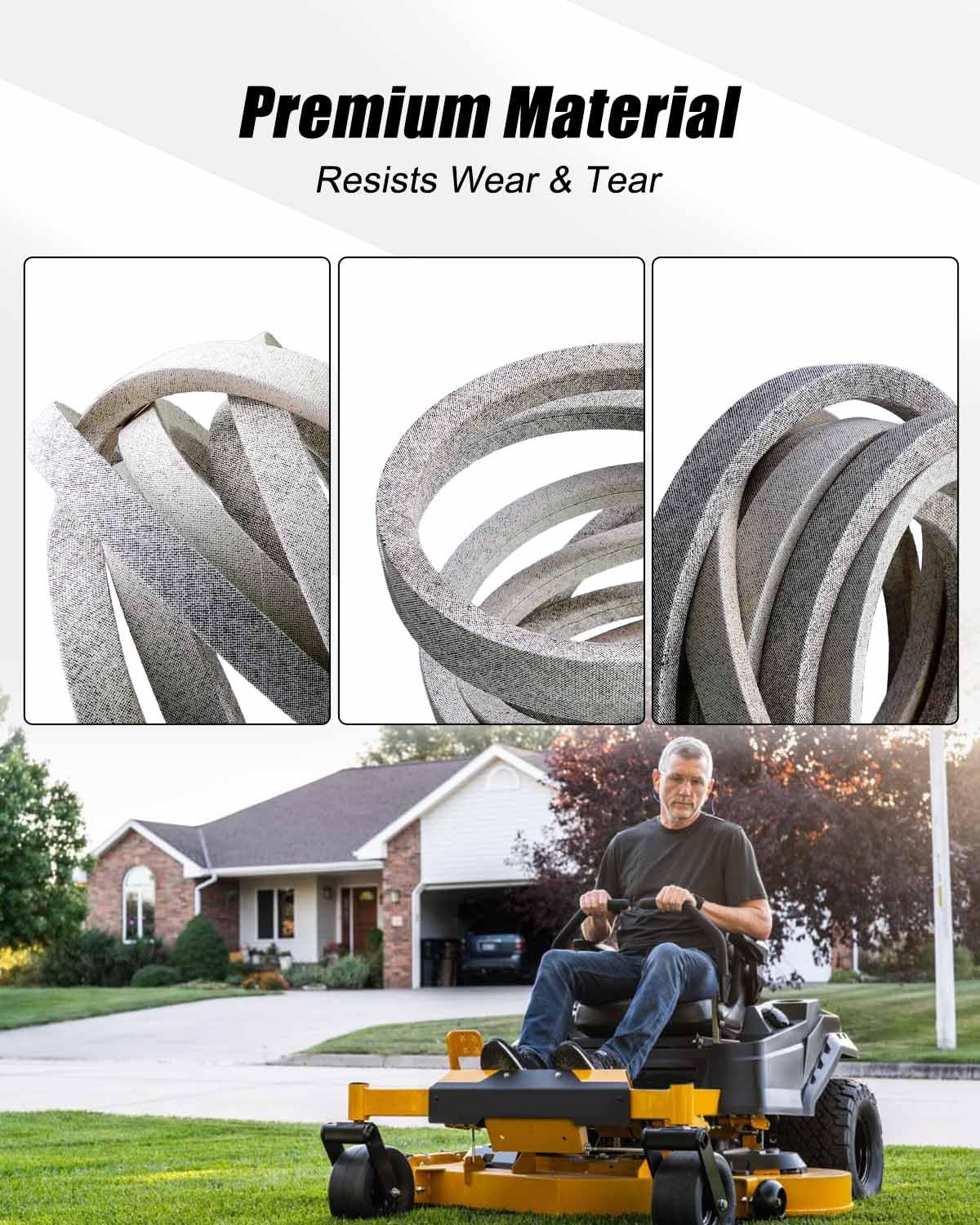 CINTURA HUSTLER A&I Di Ricambio Per Ponte 48' Parte # 604830 EUR 35,25 - Foto 8