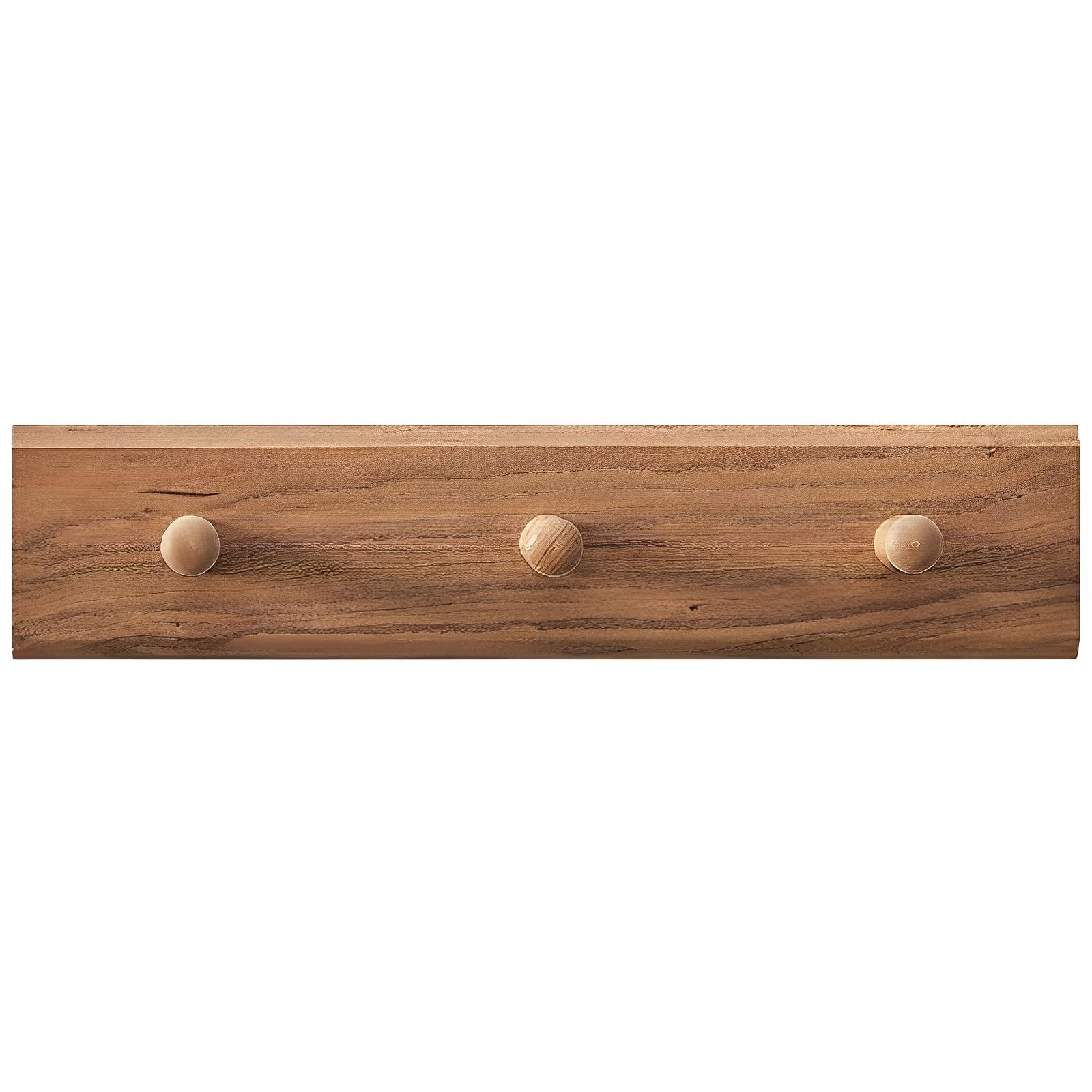 Porte-manteau mural en bois vintage pour sublimer l'organisation du couloir