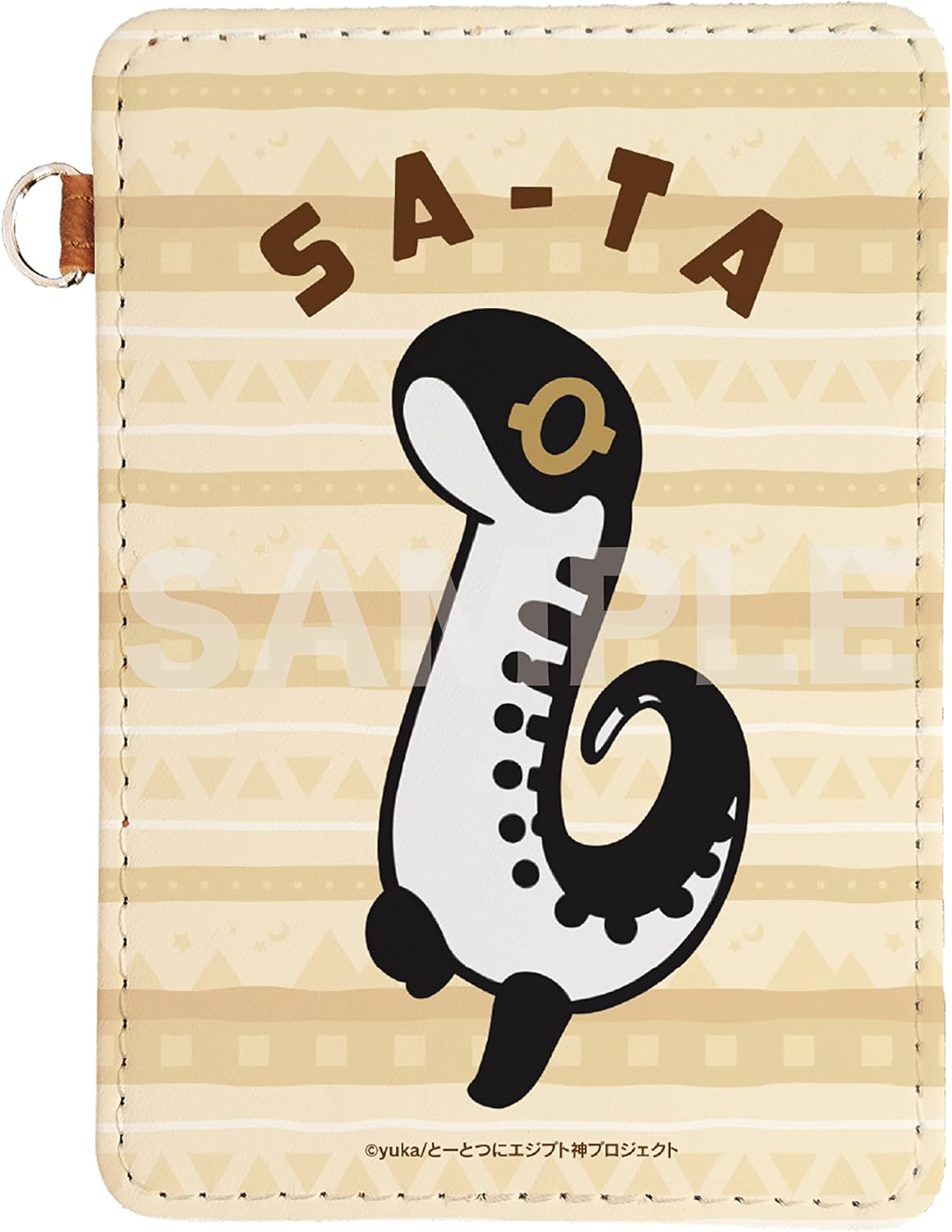 Toto ni Egyptian God 2 10 Sata Leather Pass Case