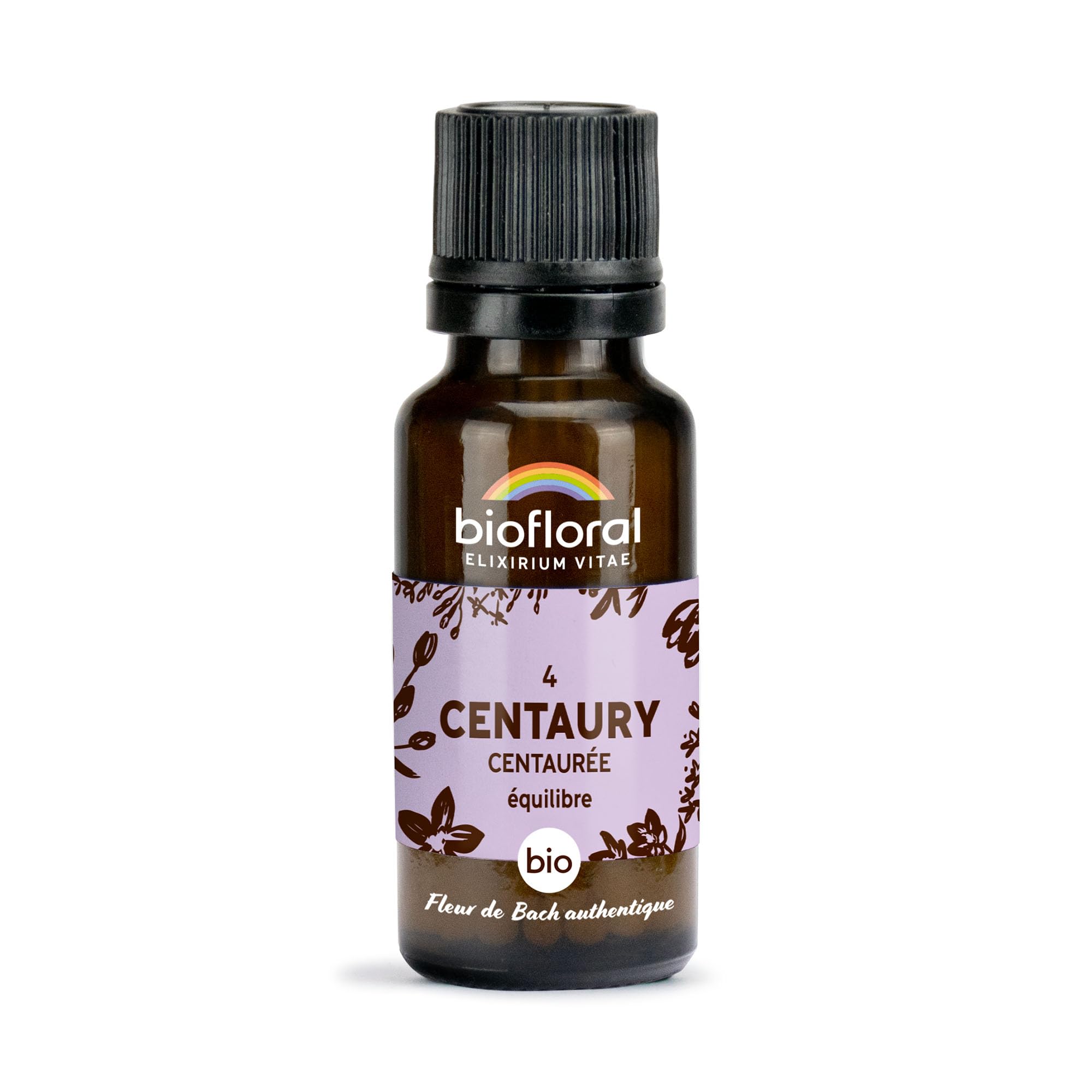 Biofloral 04 Centaury, Centaury Organic Granules 19.5 g Bach Flower Granules